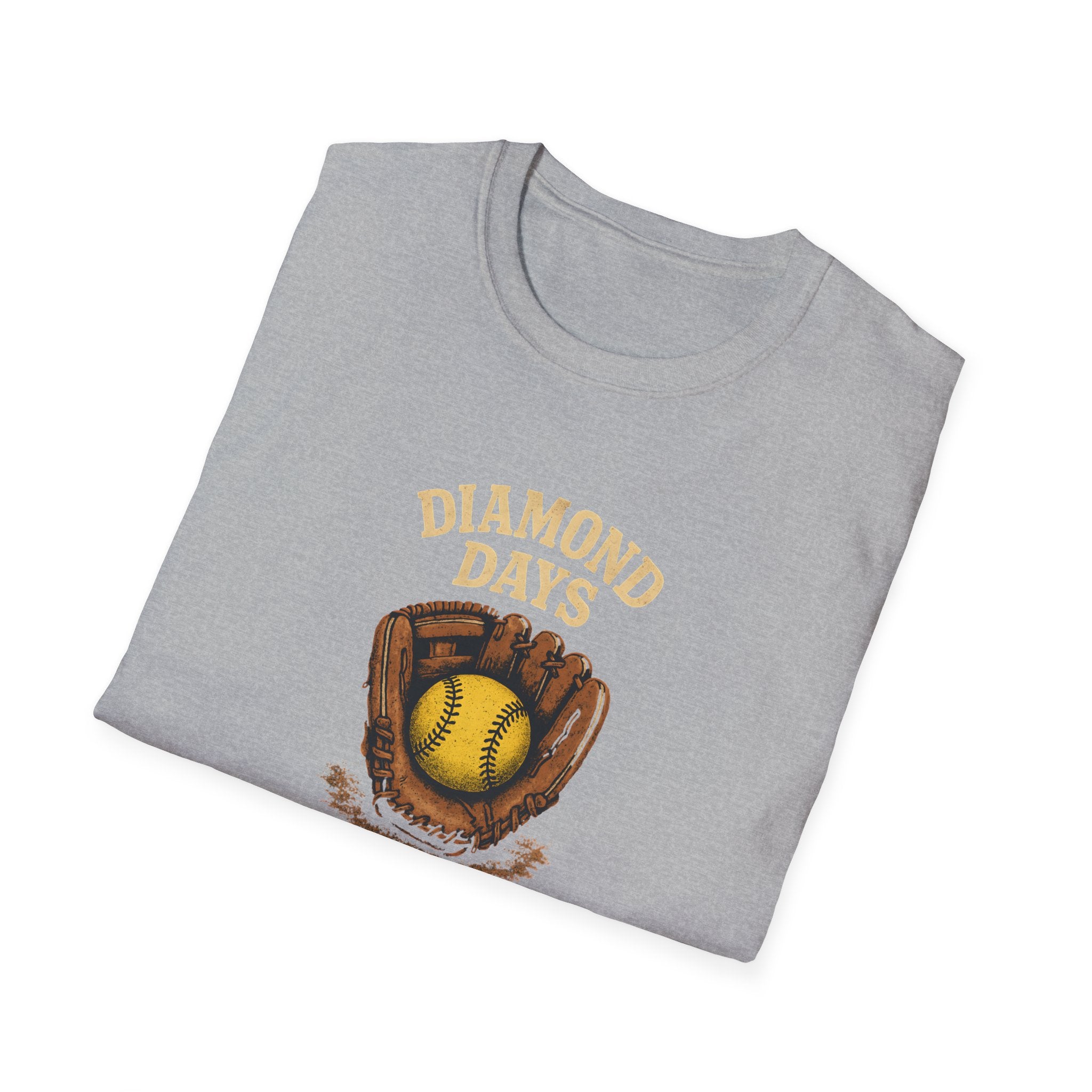 Baseball Glove with Ball T-Shirt