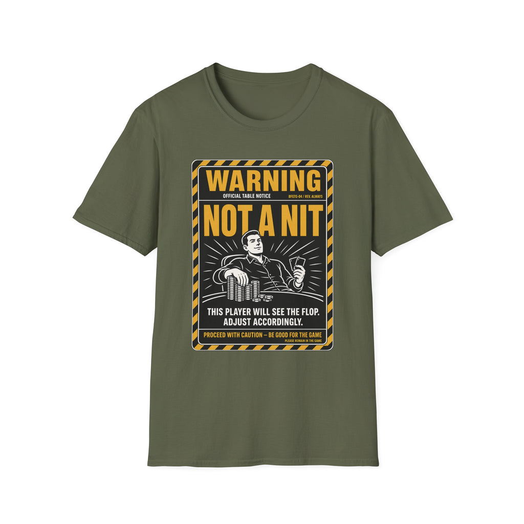 Warning Not A Nit T-Shirt