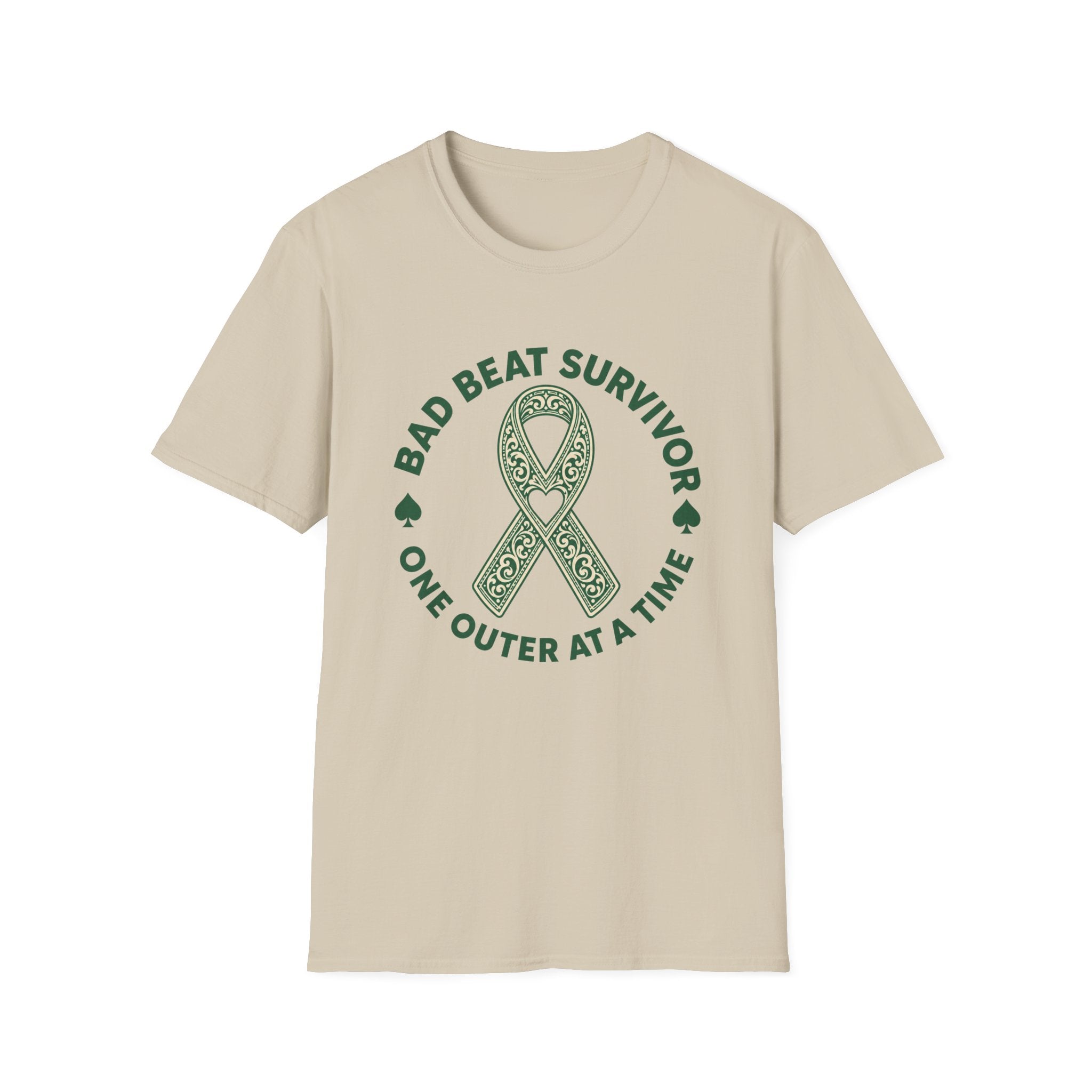 Bad Beat Survivor Ribbon T-Shirt