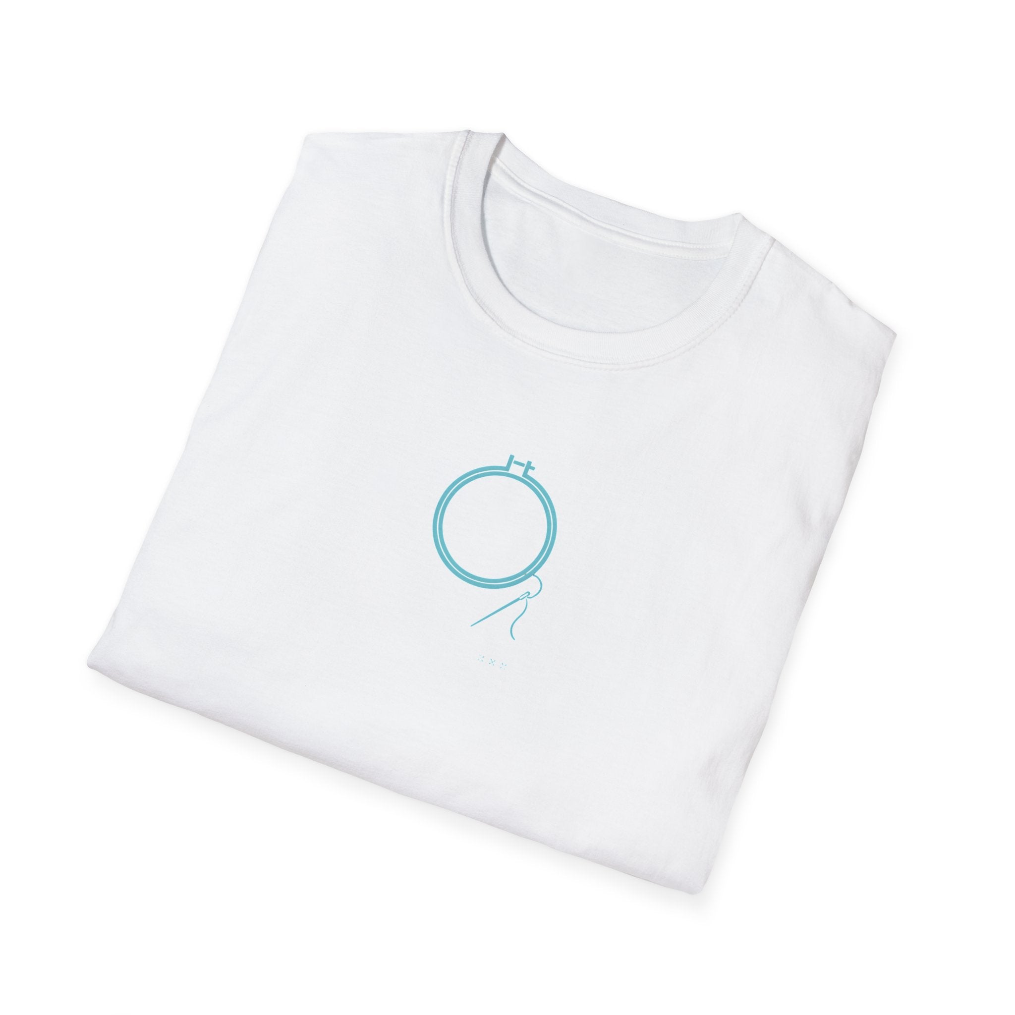Embroidery Hoop with Thread T-Shirt