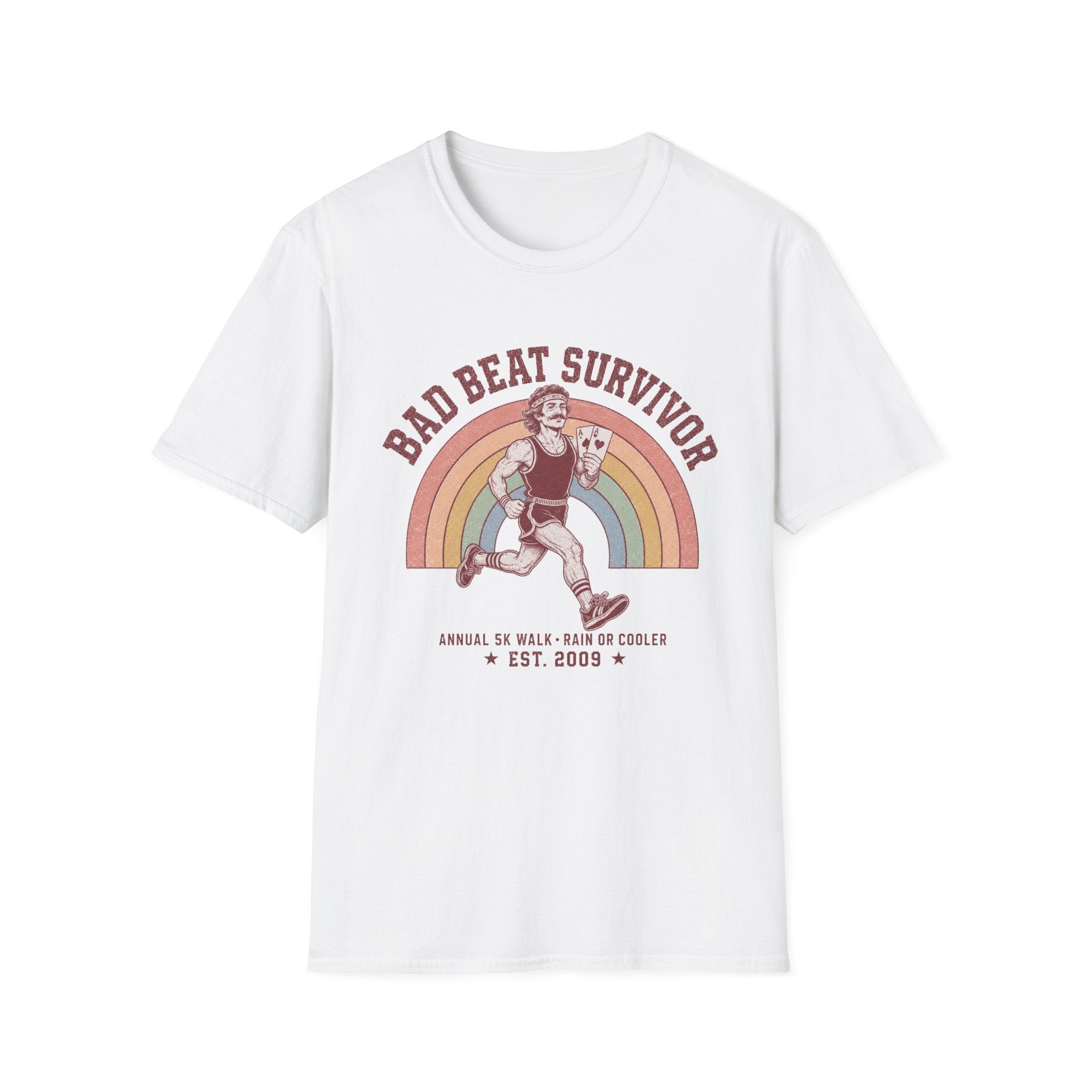 Bad Beat Survivor 5k Charity Run T-Shirt