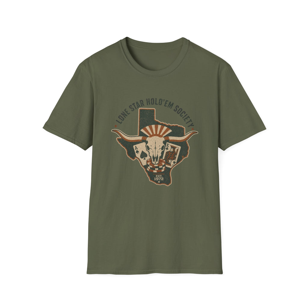 Texas Lone Star State Hold'em Society T-Shirt