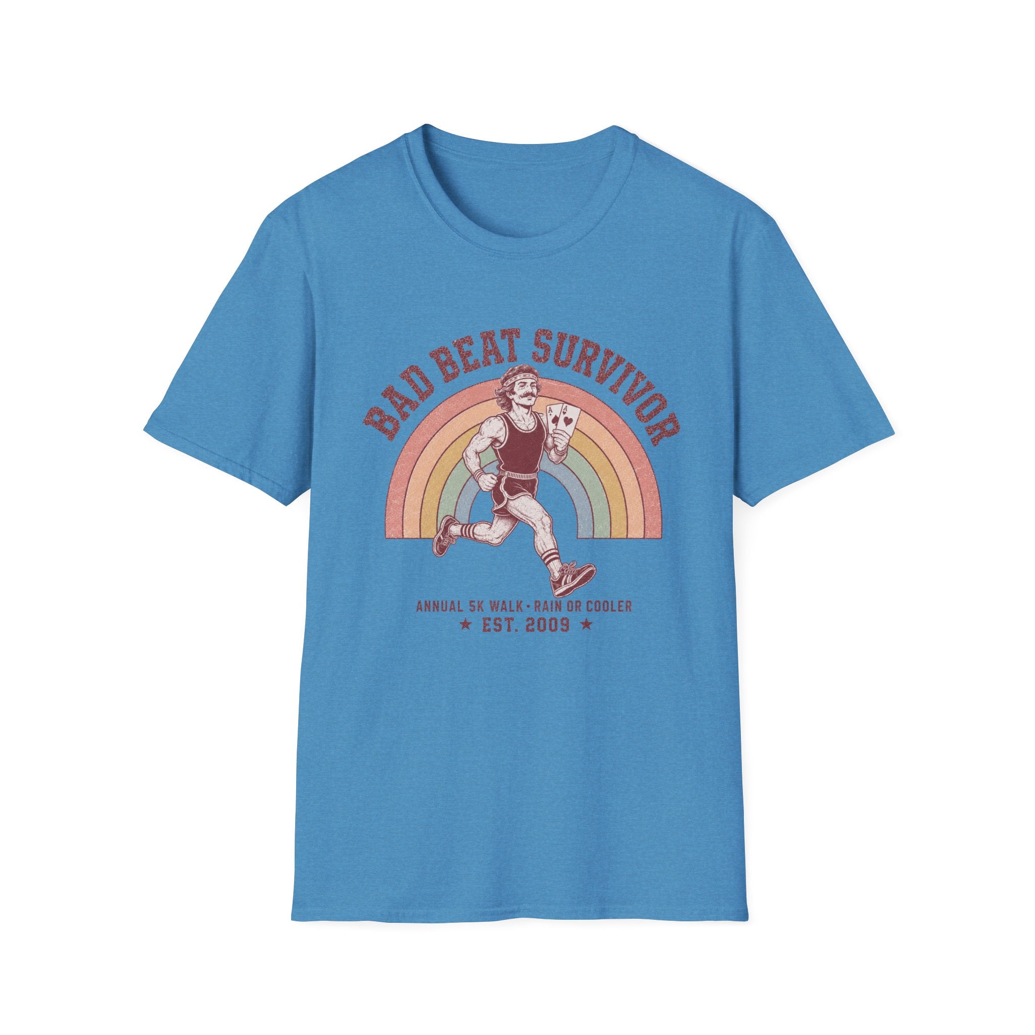 Bad Beat Survivor 5k Charity Run T-Shirt