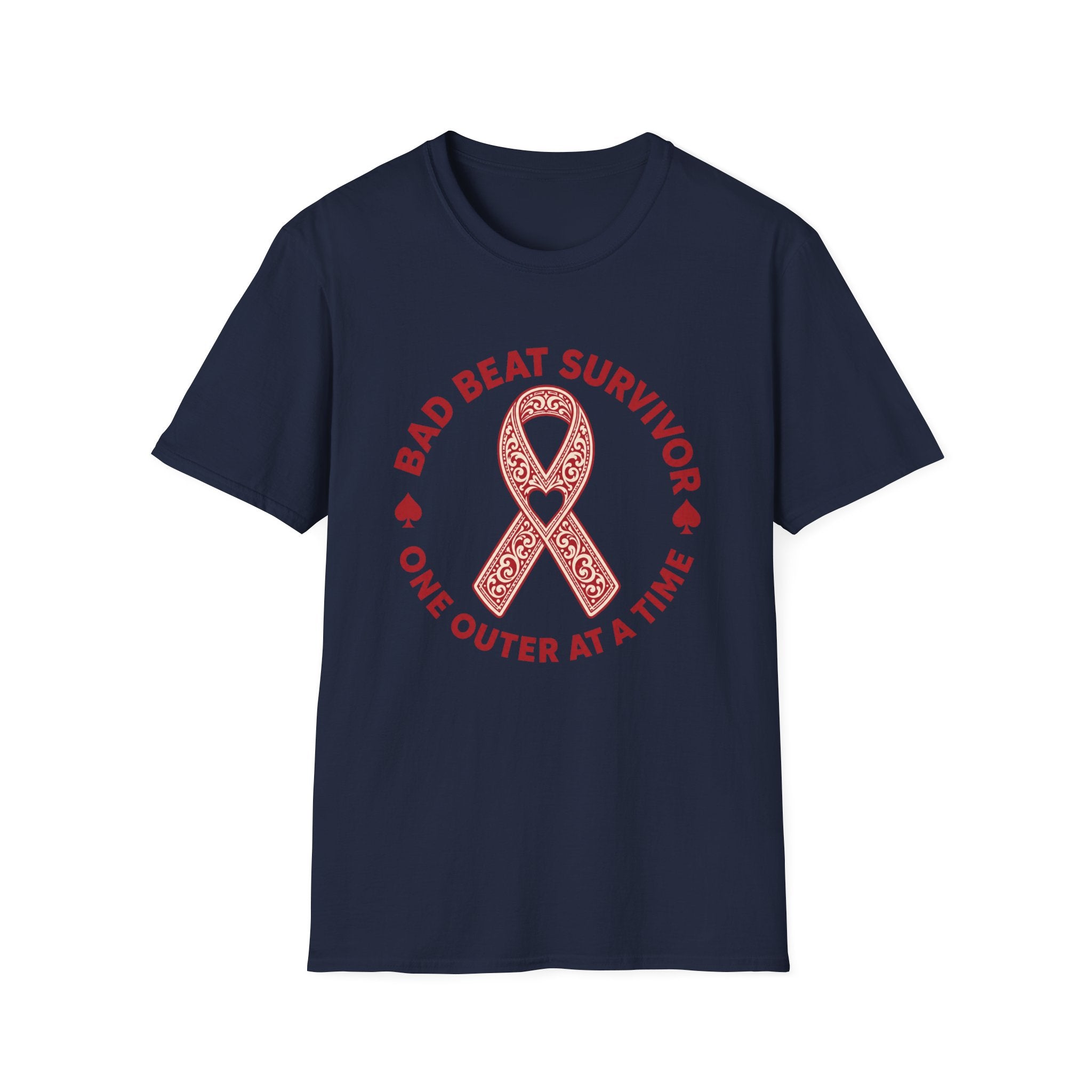 Bad Beat Survivor Ribbon T-Shirt