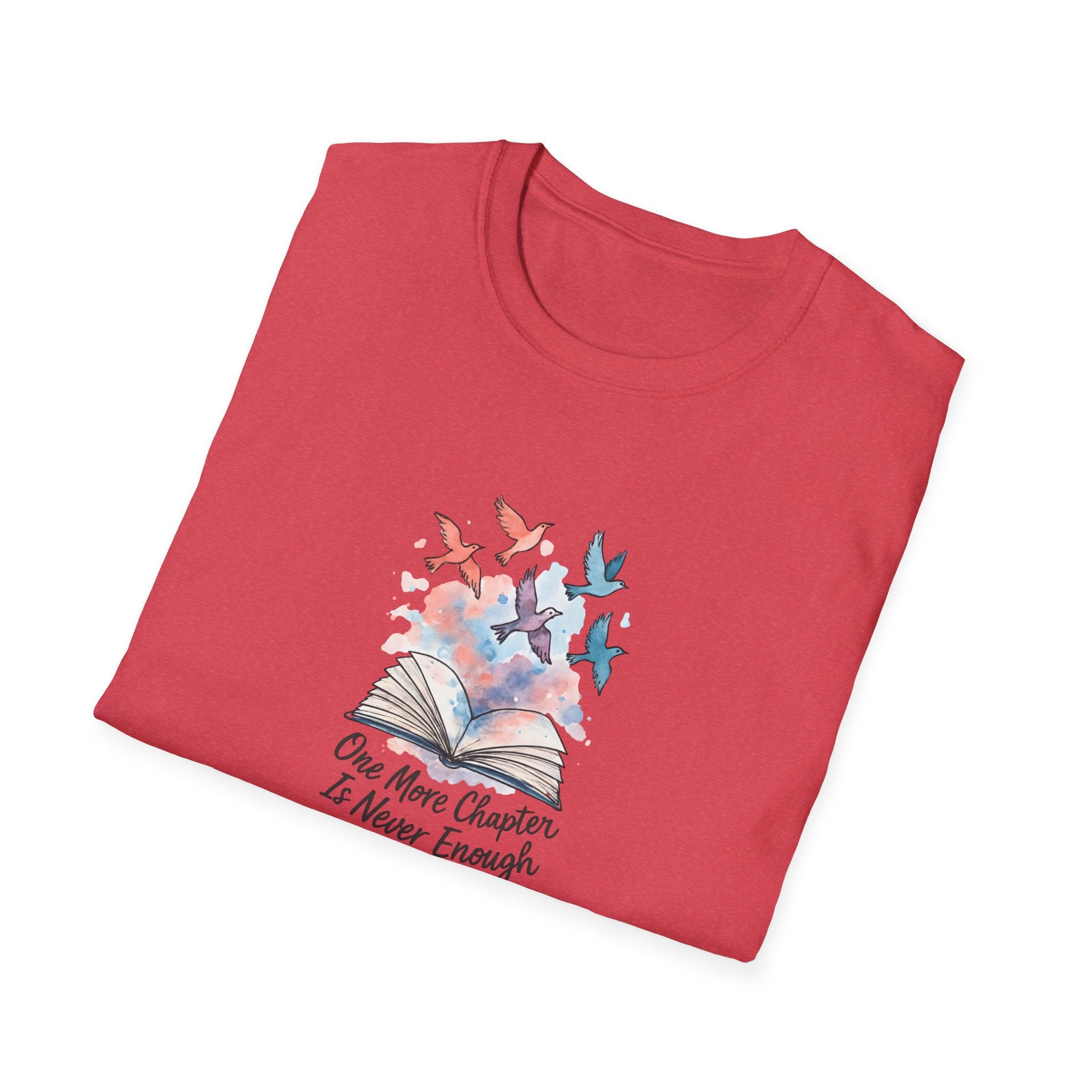 Open Book and Birds T-Shirt