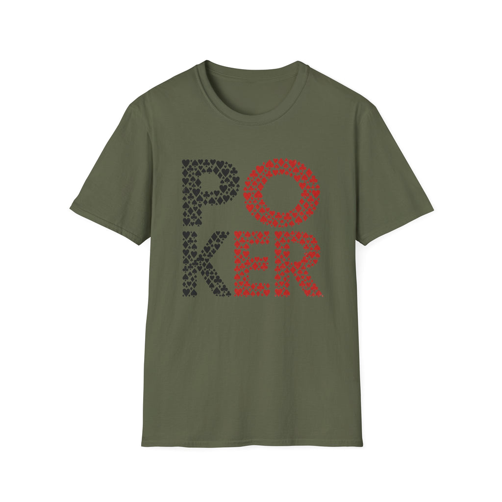Poker written in suits T-Shirt