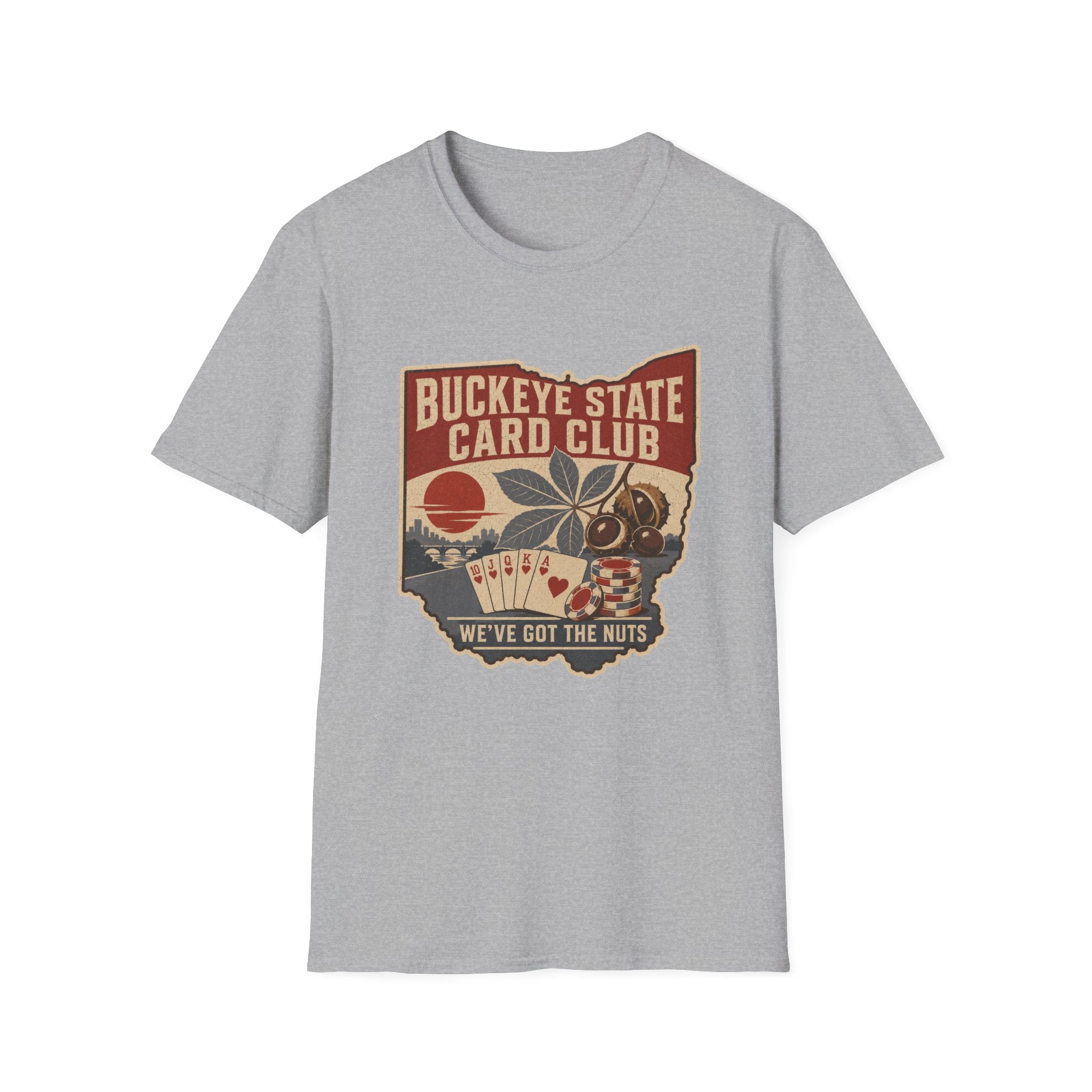 Ohio Buckeye State Card Club T-Shirt