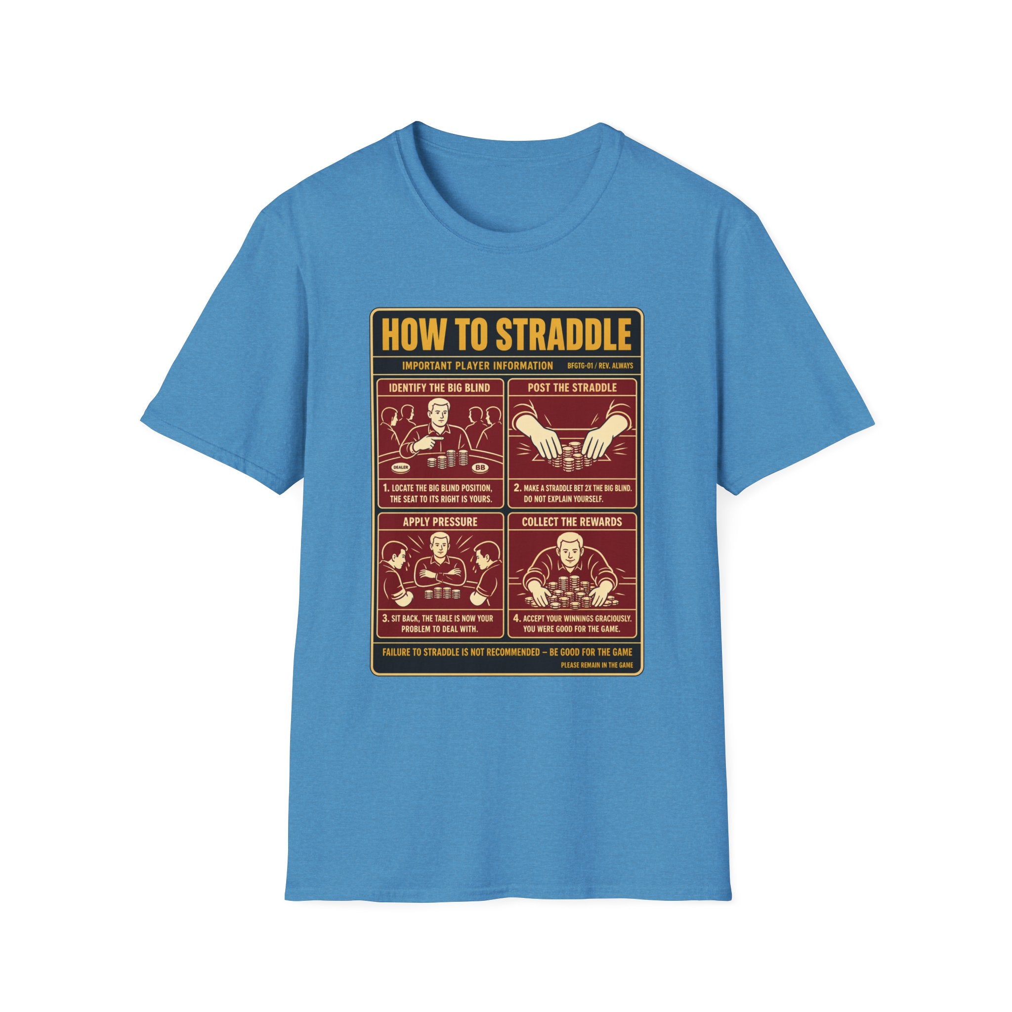 How To Straddle T-Shirt