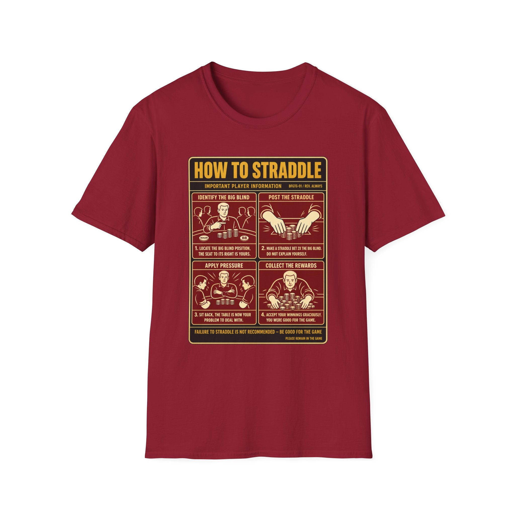 How To Straddle T-Shirt