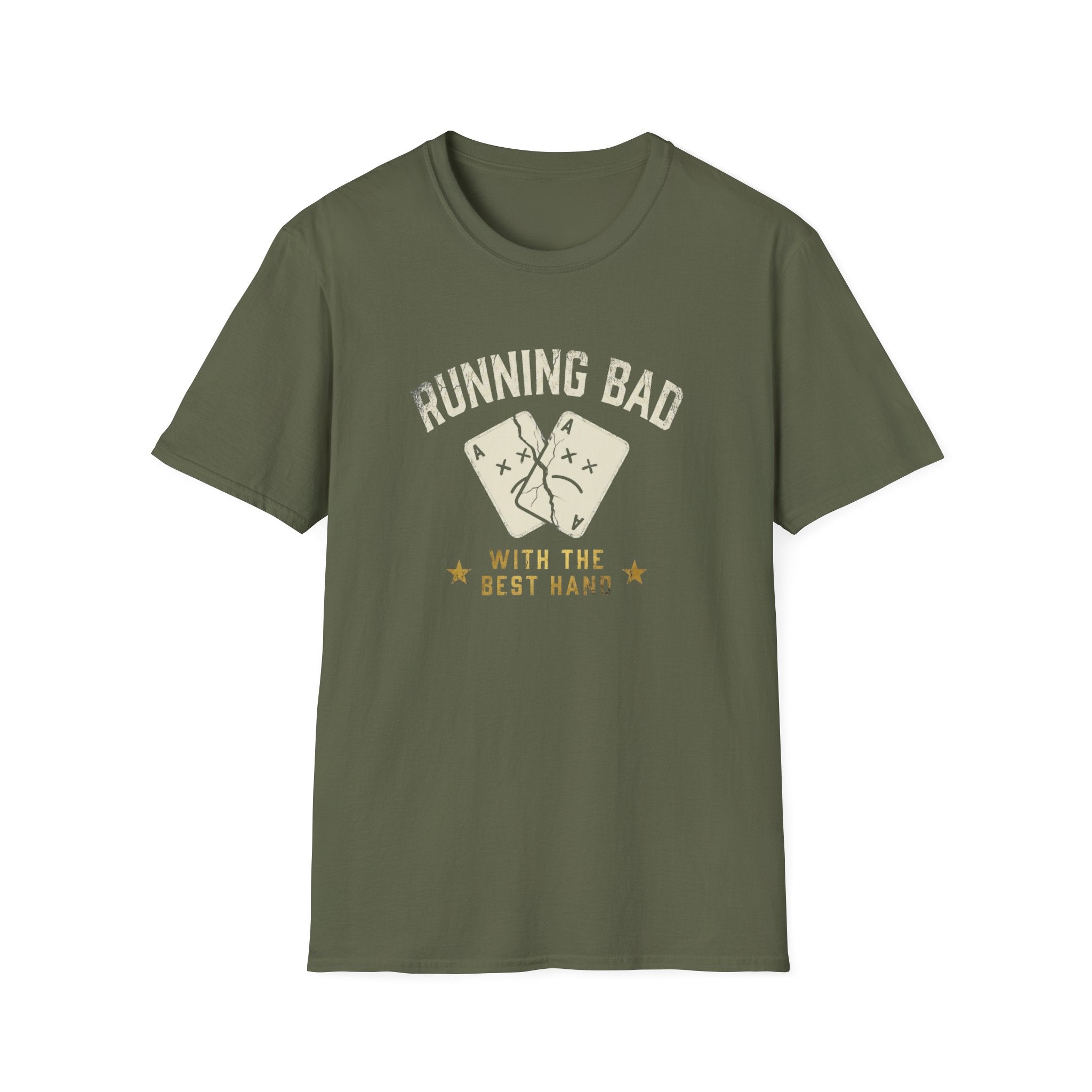 Running Bad - Aces Cracked T-Shirt