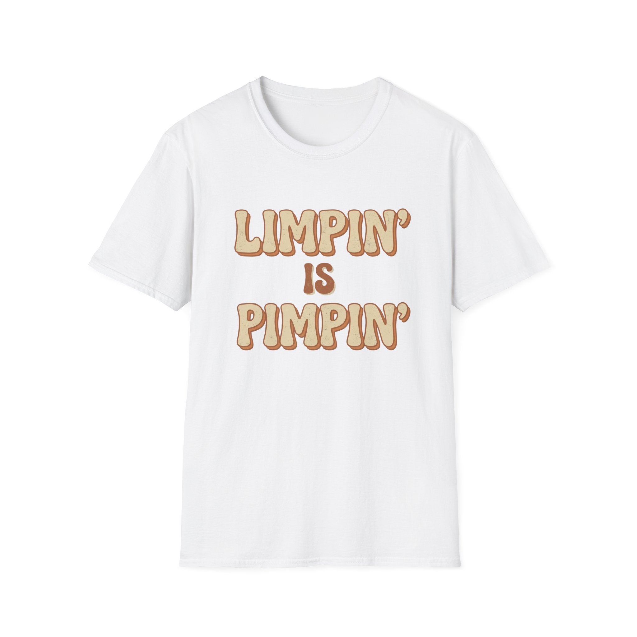 Limpin is Pimpin Text T-Shirt