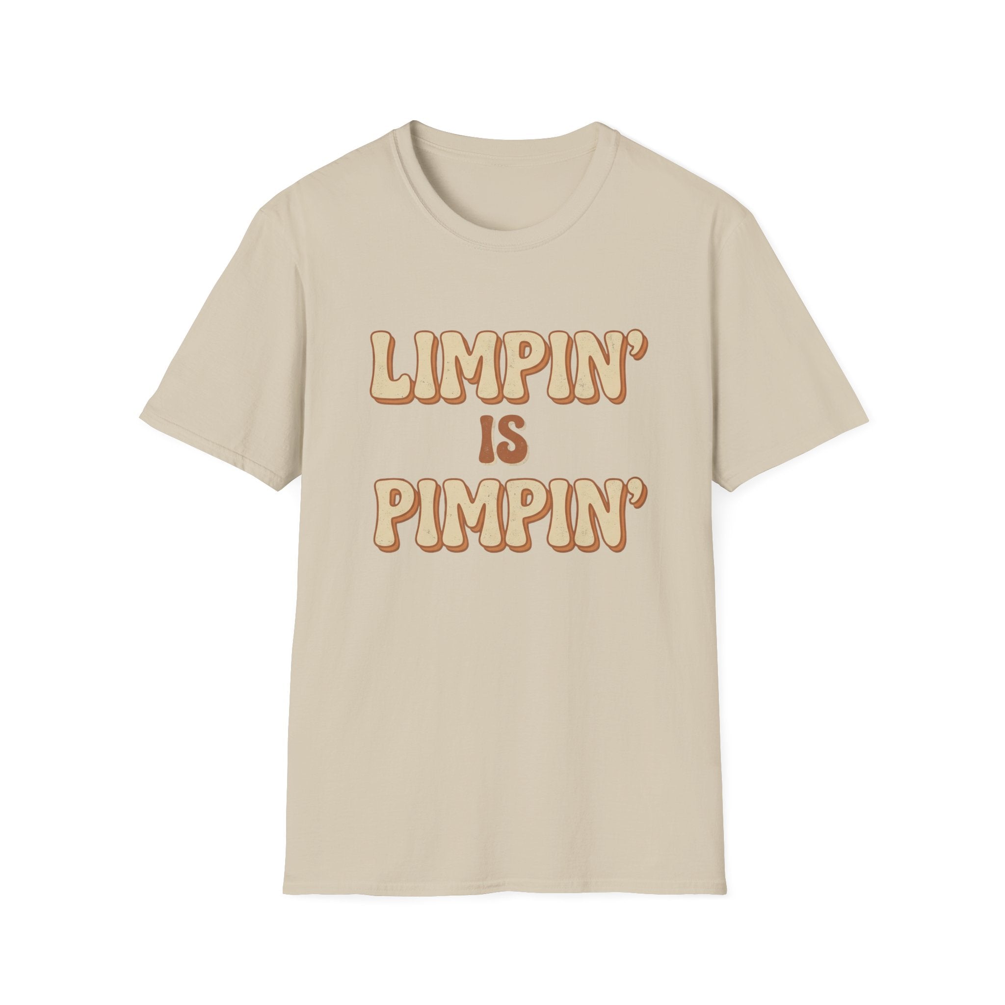 Limpin is Pimpin Text T-Shirt