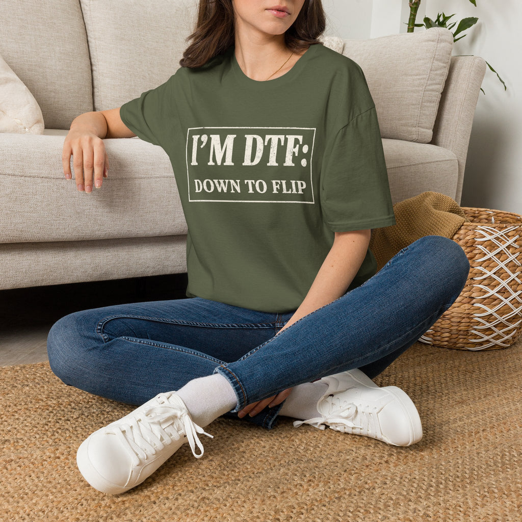 I'm DTF: Down To Flip (Classified) T-Shirt