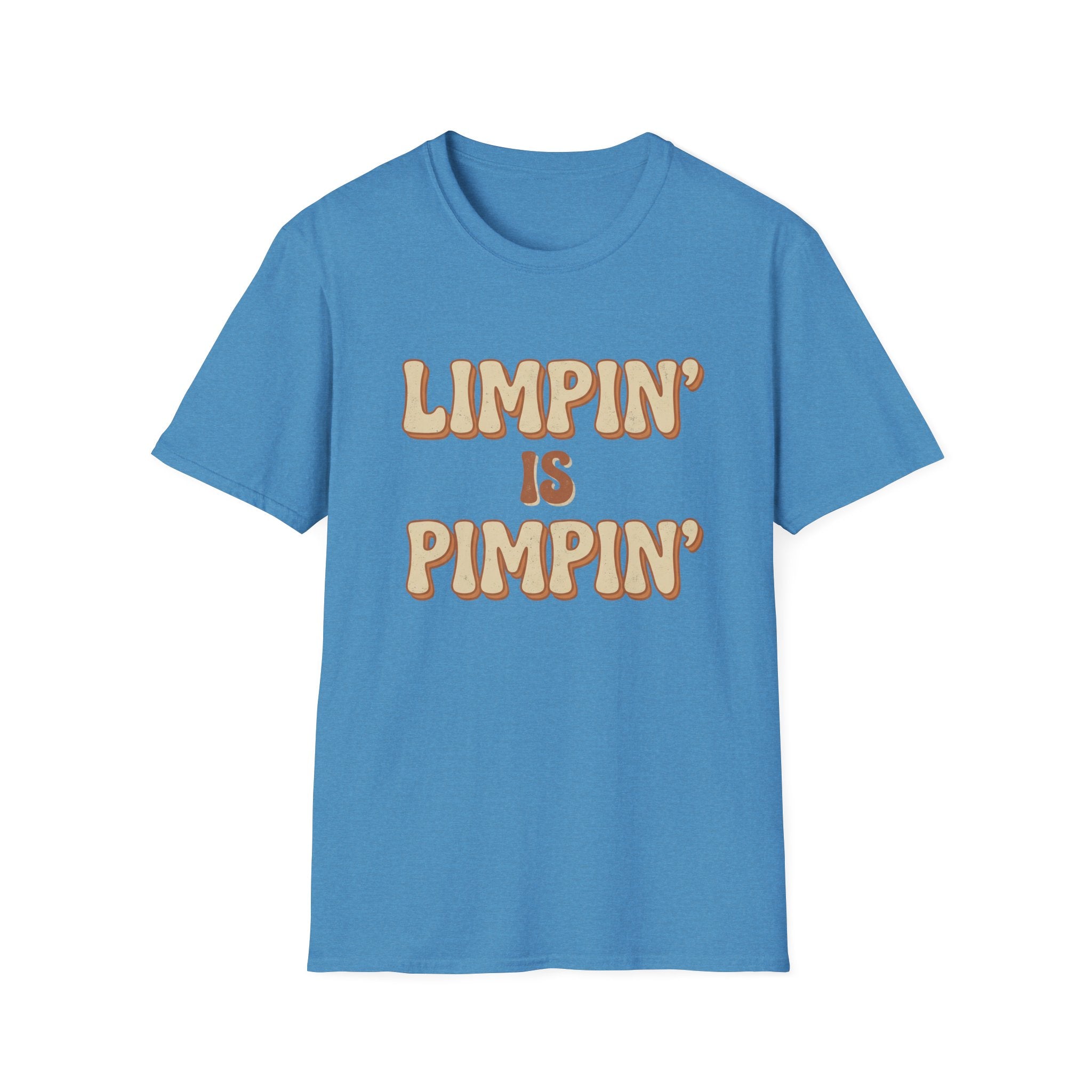 Limpin is Pimpin Text T-Shirt