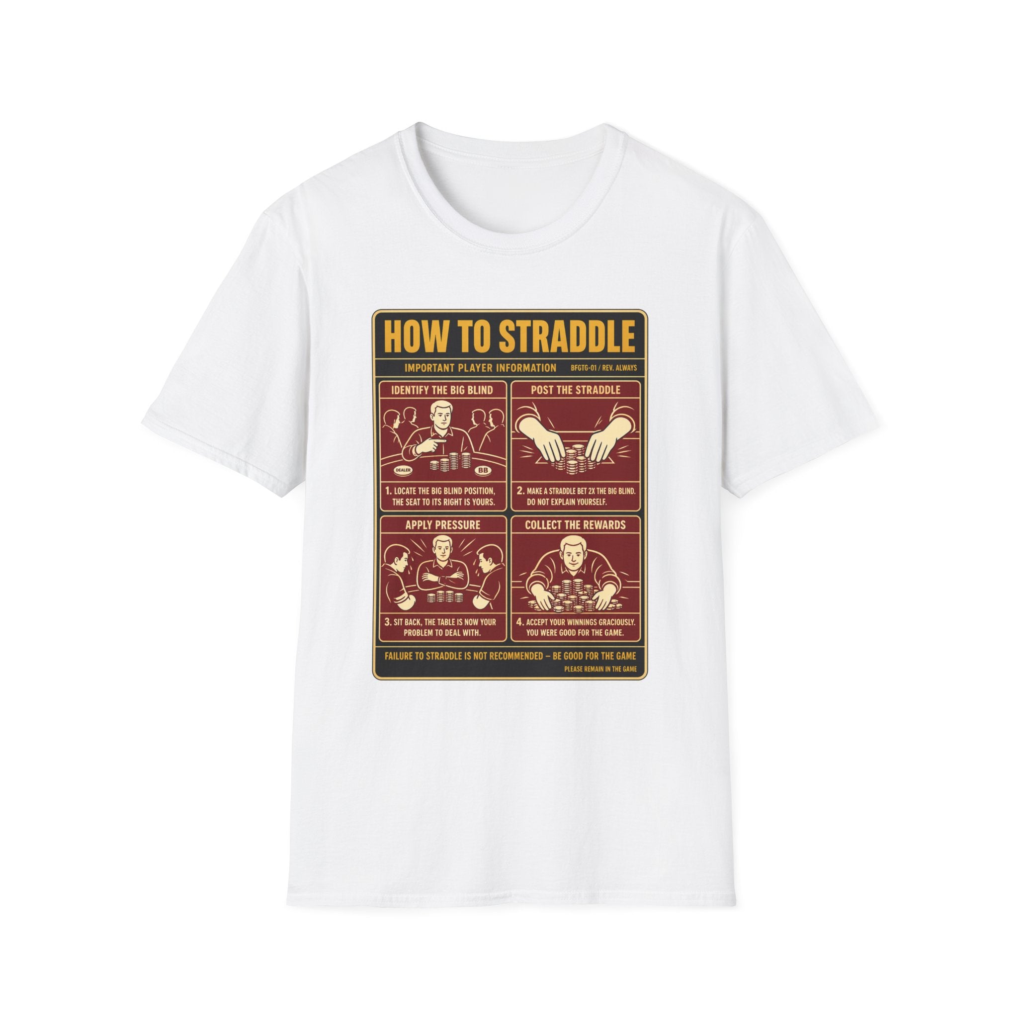 How To Straddle T-Shirt