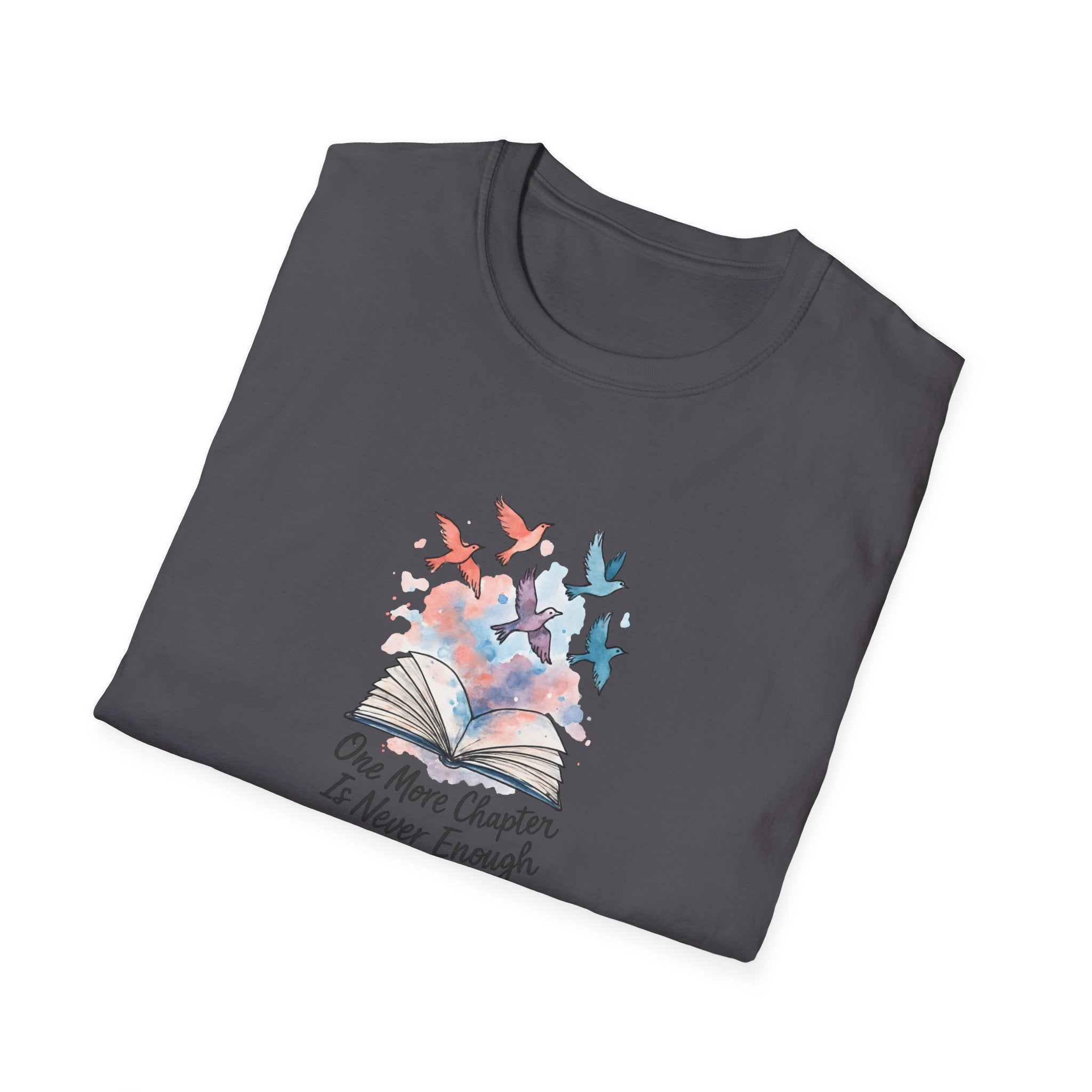 Open Book and Birds T-Shirt