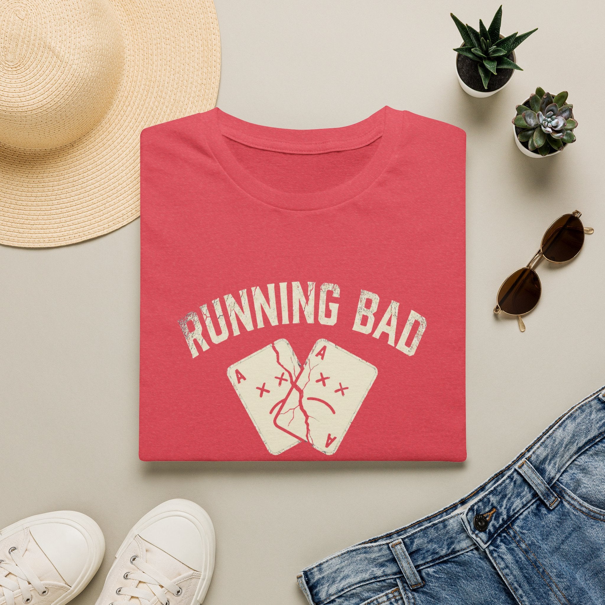 Running Bad - Aces Cracked T-Shirt