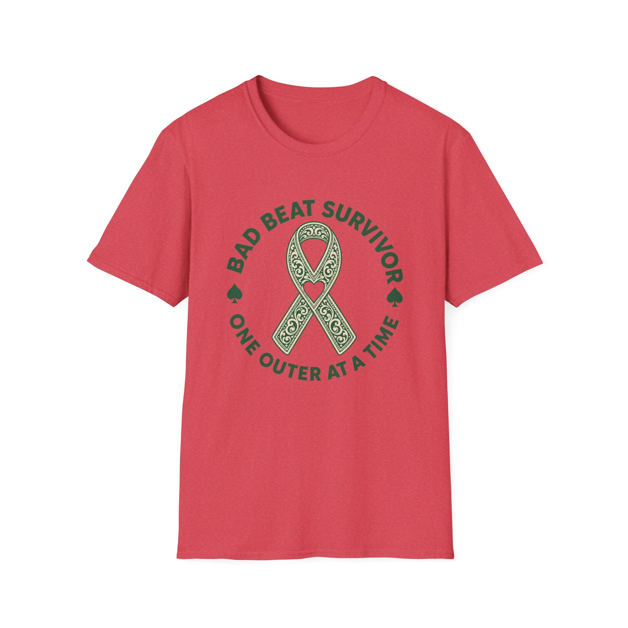 Bad Beat Survivor Ribbon T-Shirt