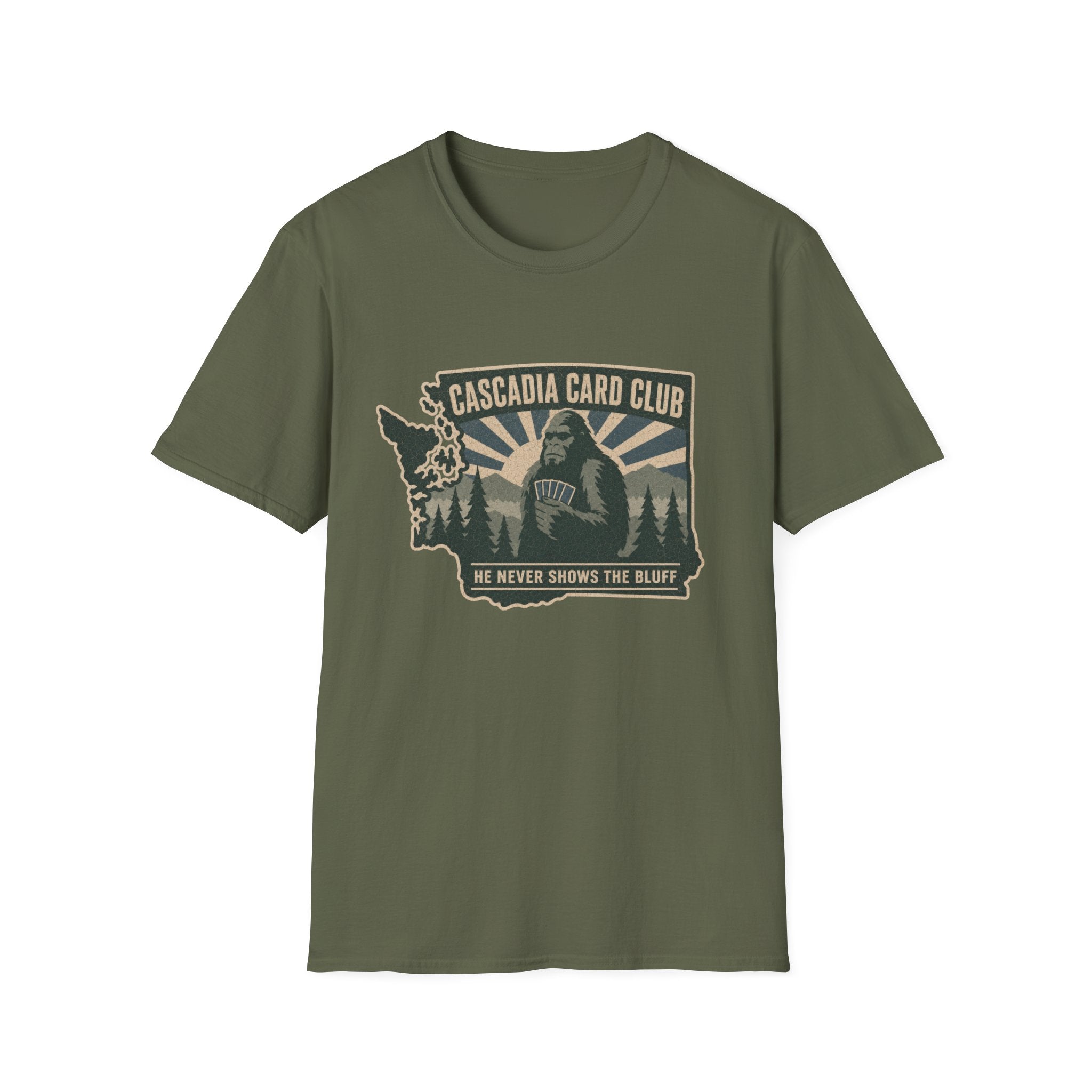 Washington Cascadia Card Club T-Shirt