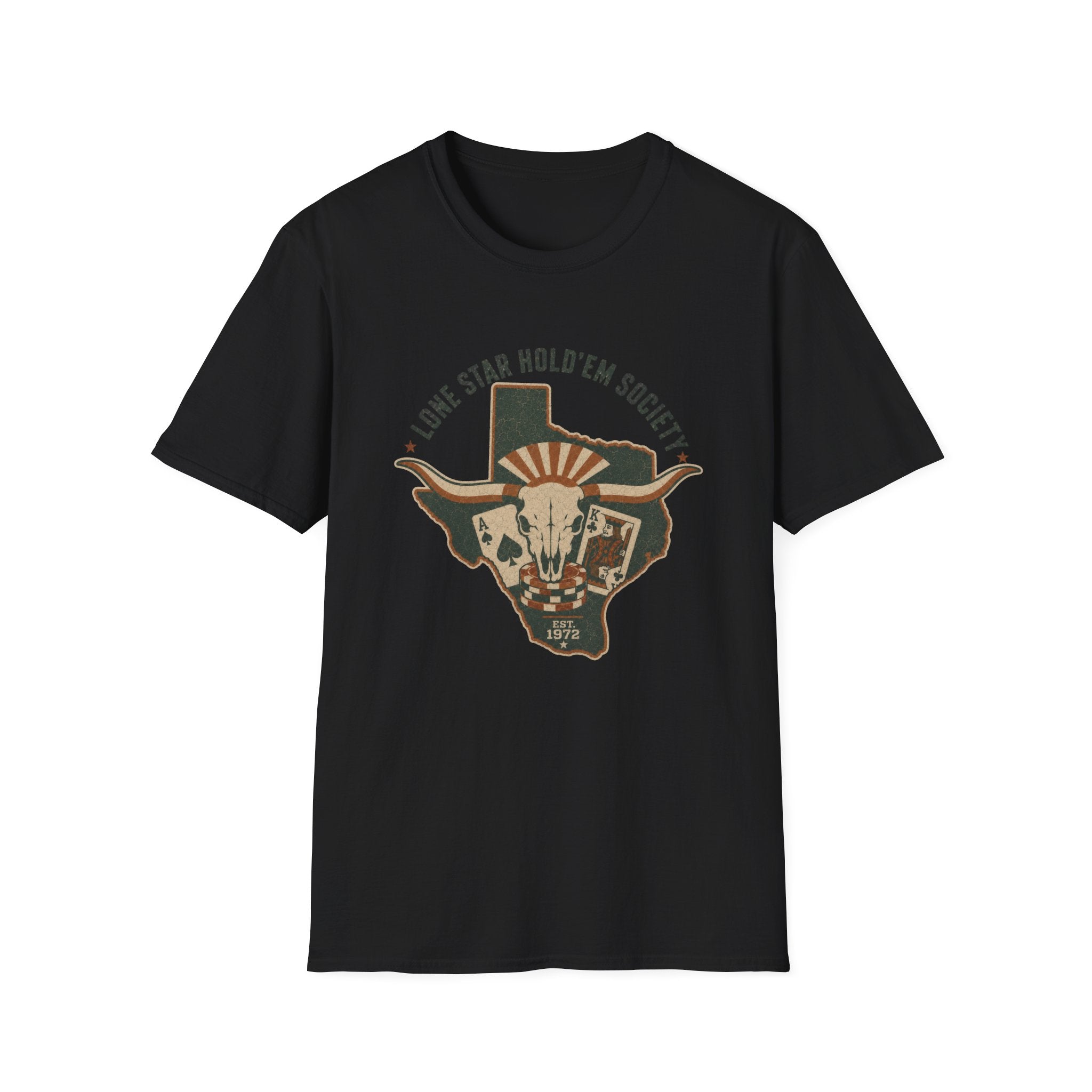 Texas Lone Star State Hold'em Society T-Shirt
