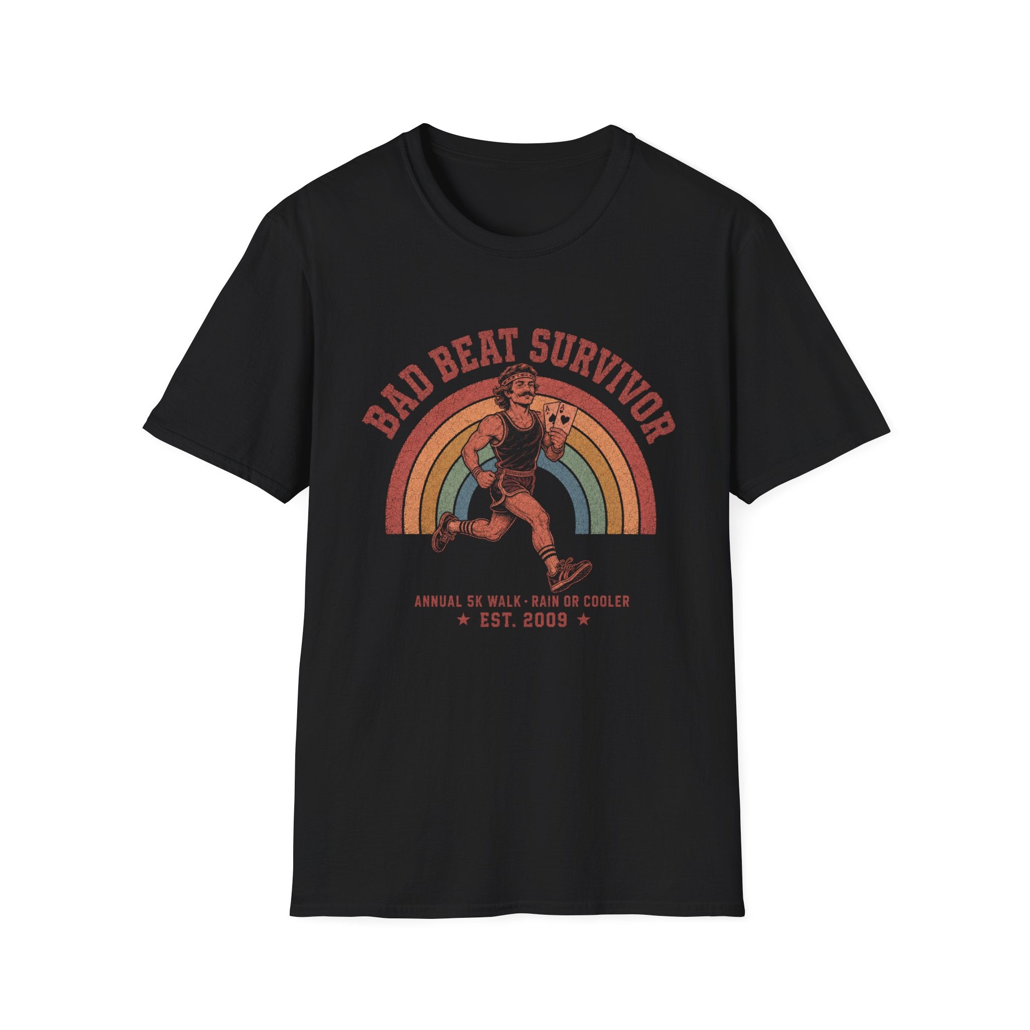 Bad Beat Survivor 5k Charity Run T-Shirt