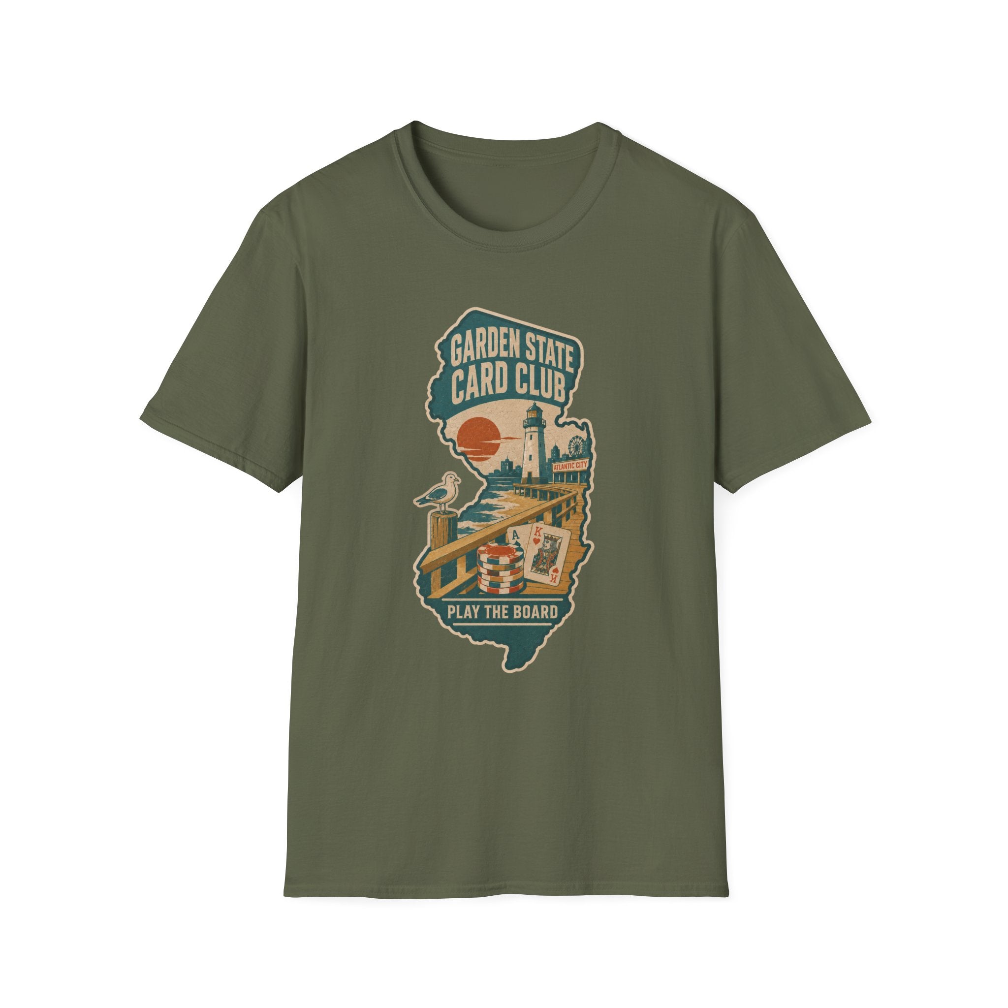 New Jersey Garden State Card Club T-Shirt