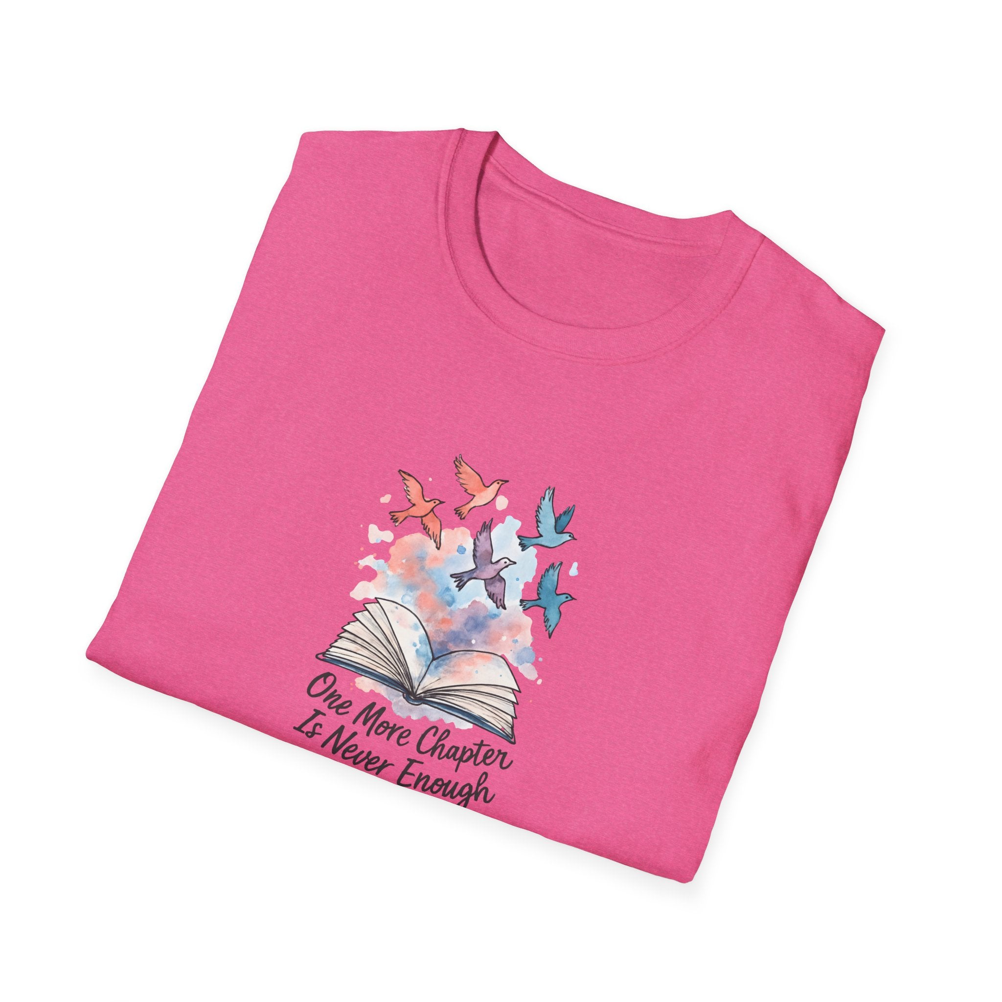 Open Book and Birds T-Shirt