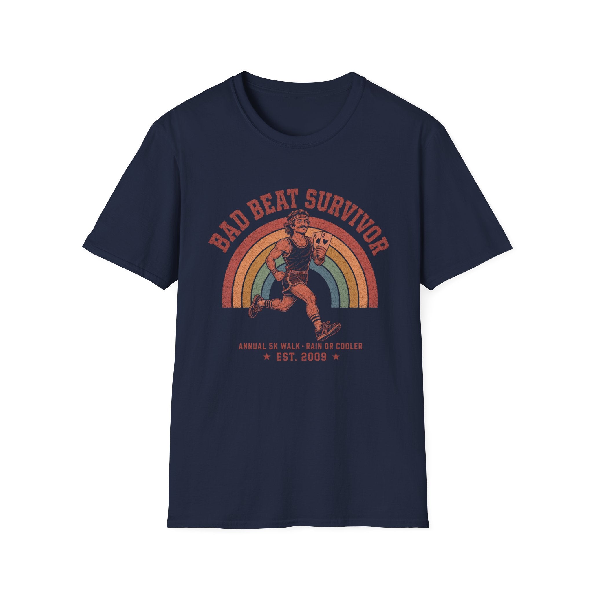 Bad Beat Survivor 5k Charity Run T-Shirt