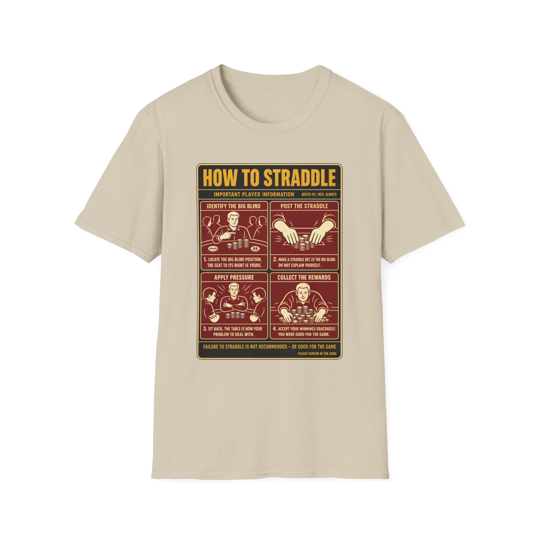 How To Straddle T-Shirt