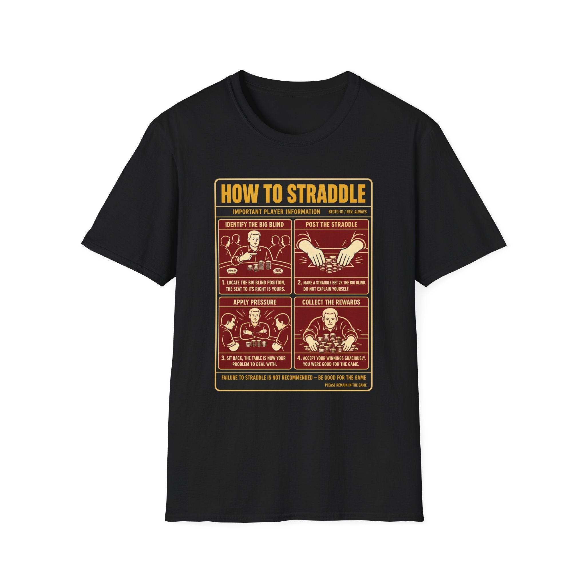 How To Straddle T-Shirt