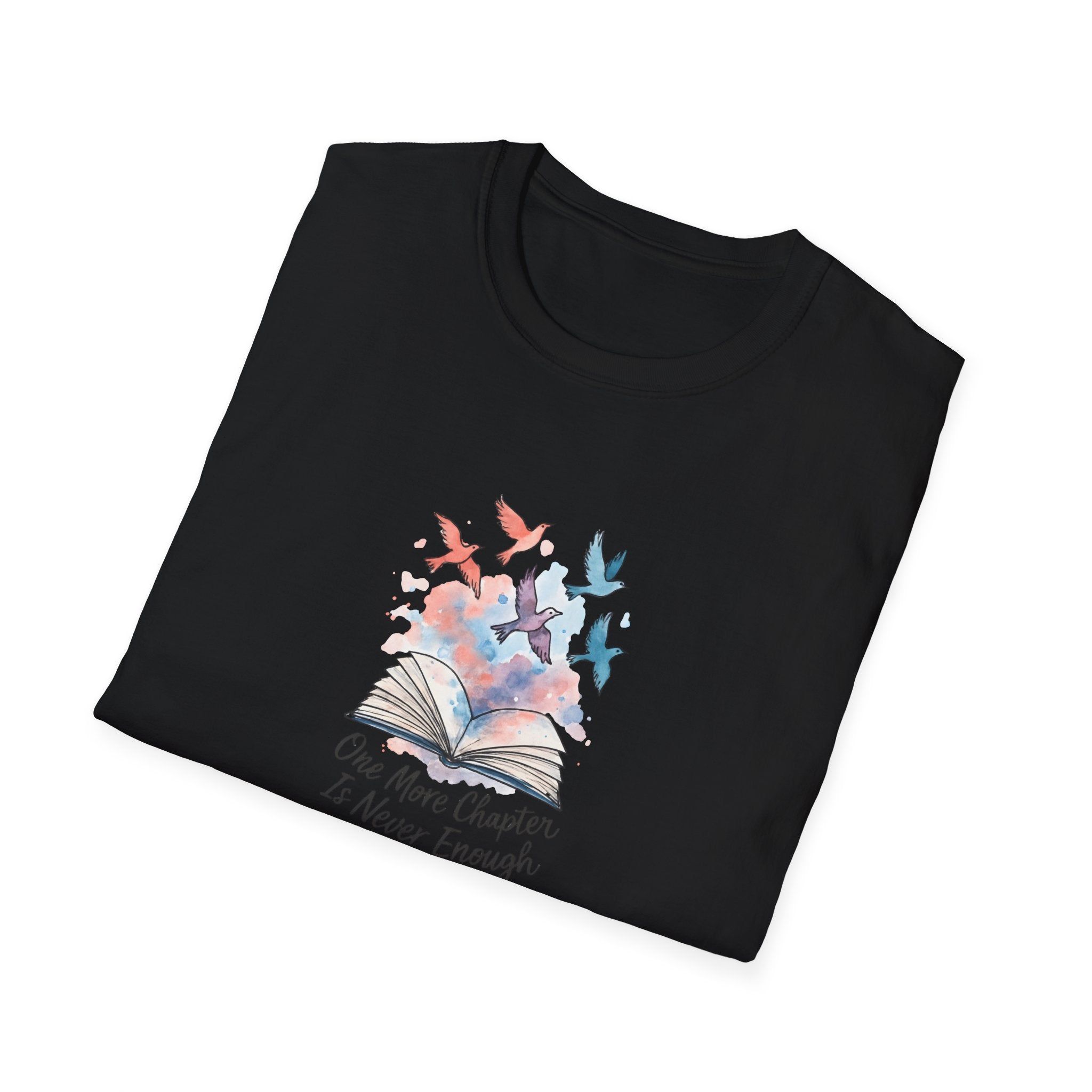 Open Book and Birds T-Shirt
