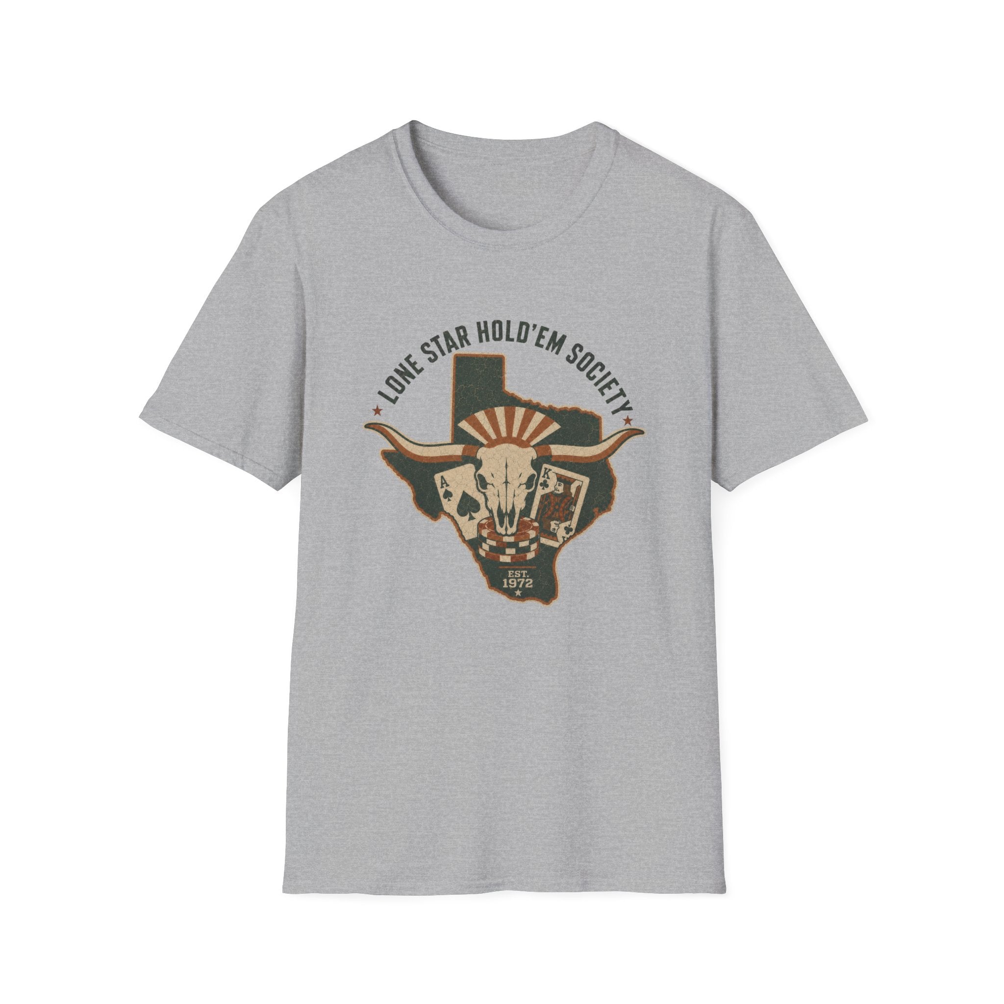 Texas Lone Star State Hold'em Society T-Shirt