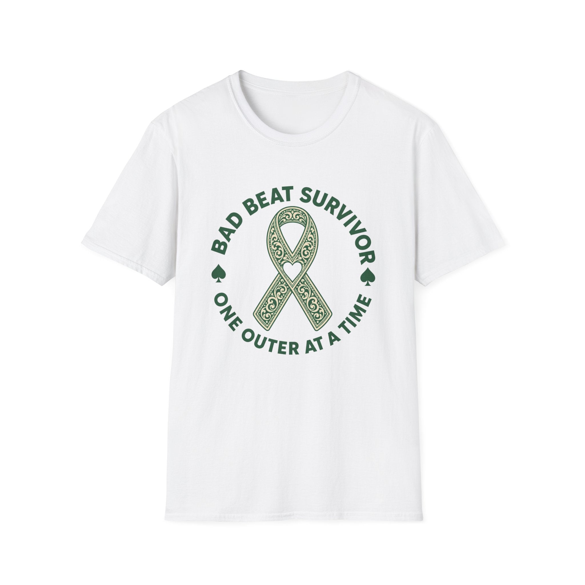 Bad Beat Survivor Ribbon T-Shirt