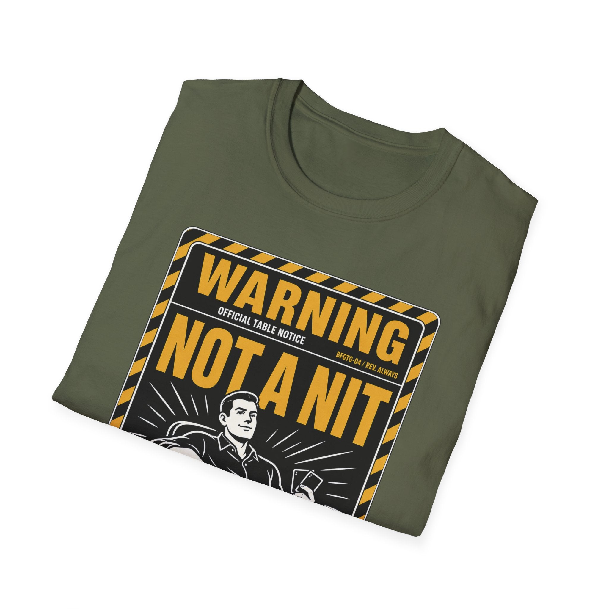 Warning Not A Nit T-Shirt