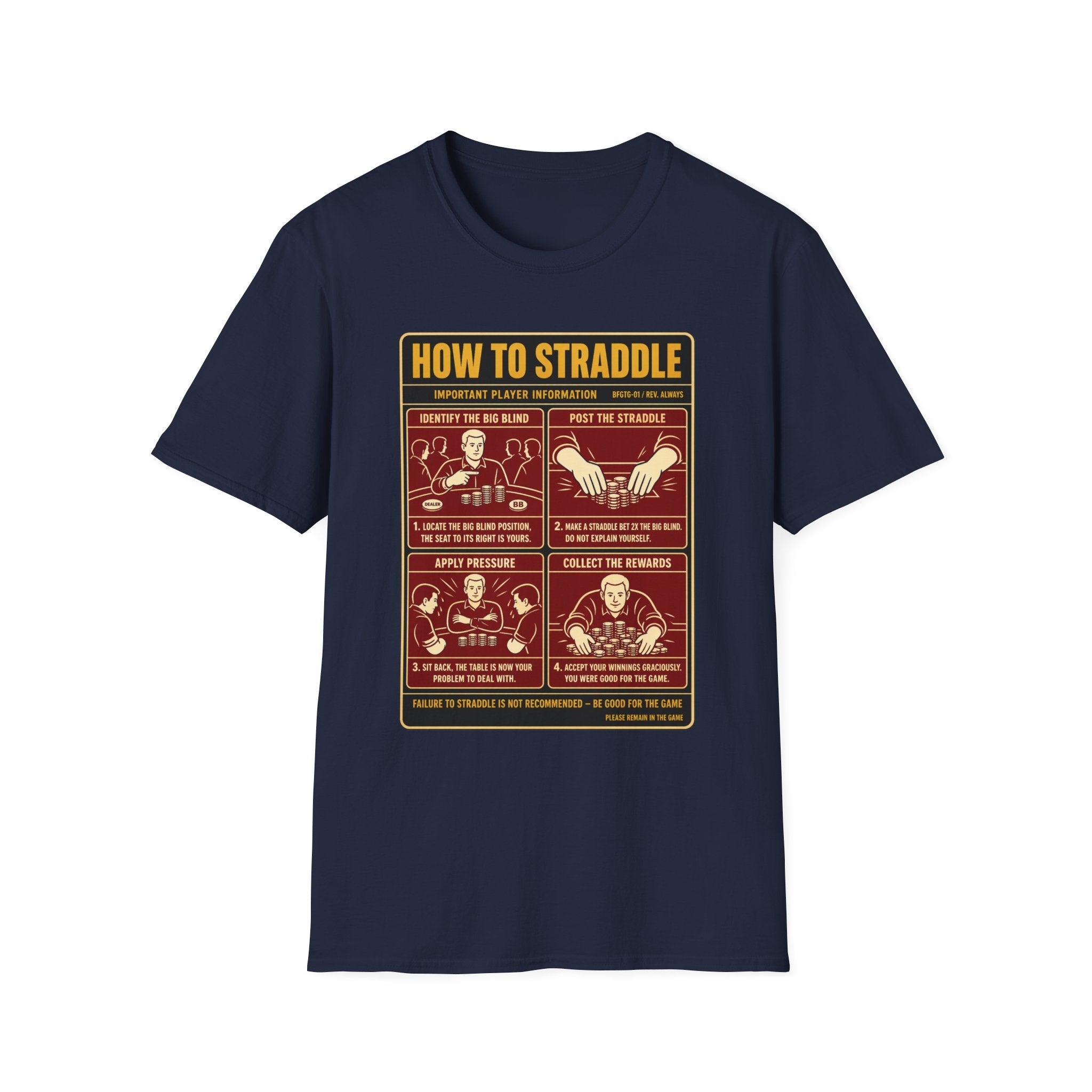 How To Straddle T-Shirt