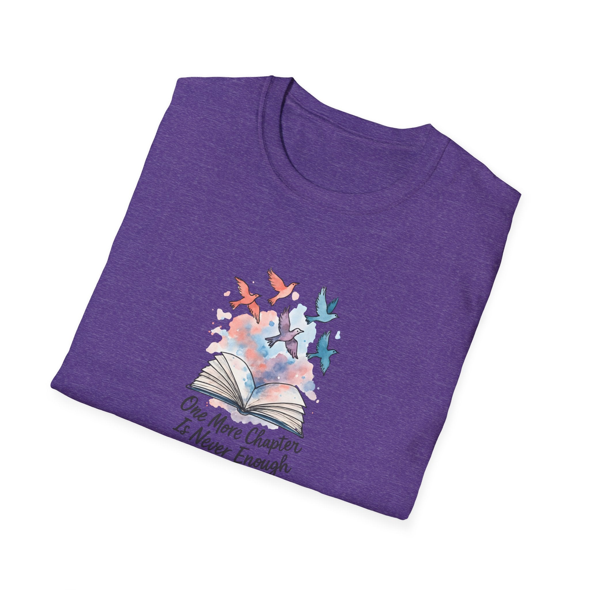 Open Book and Birds T-Shirt