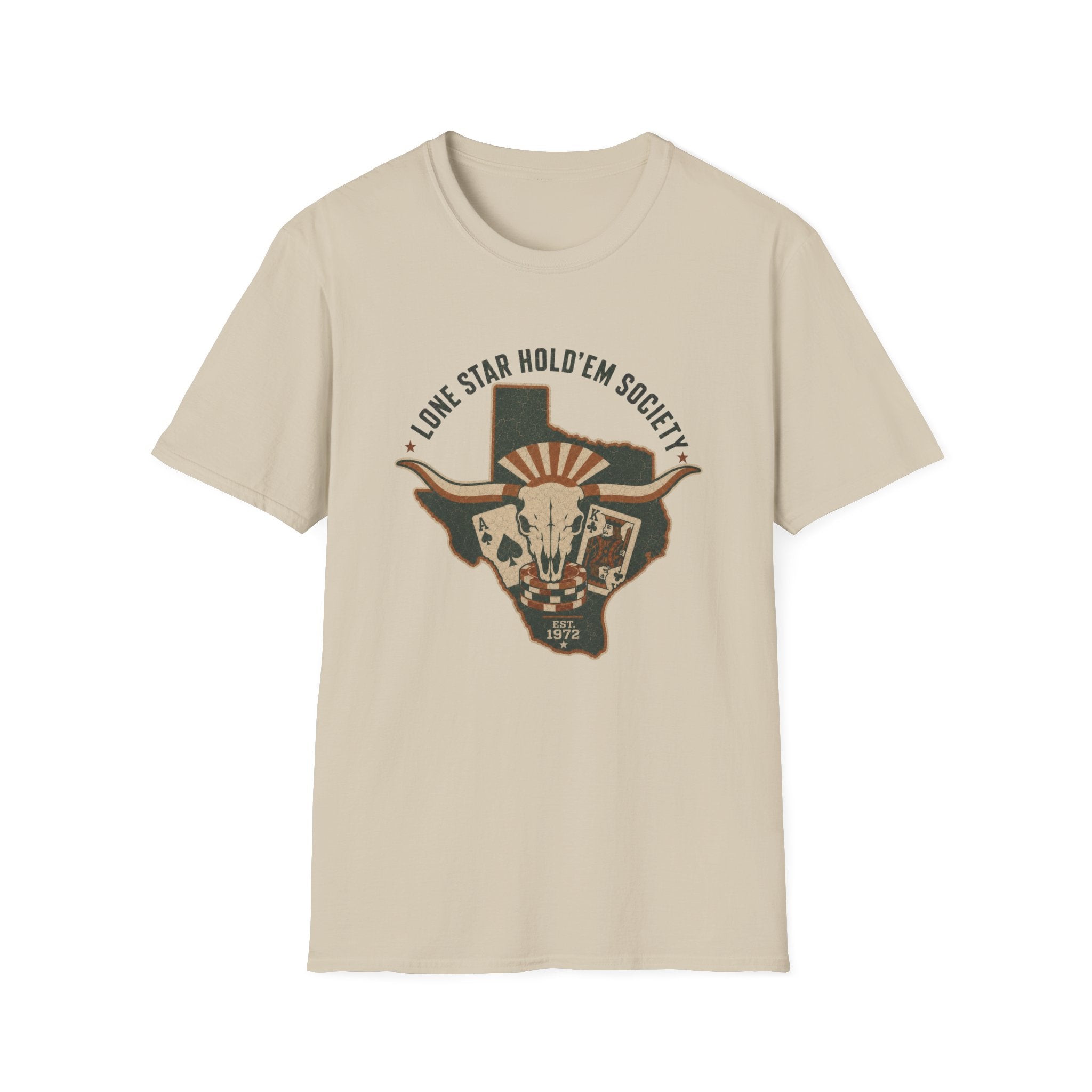 Texas Lone Star State Hold'em Society T-Shirt