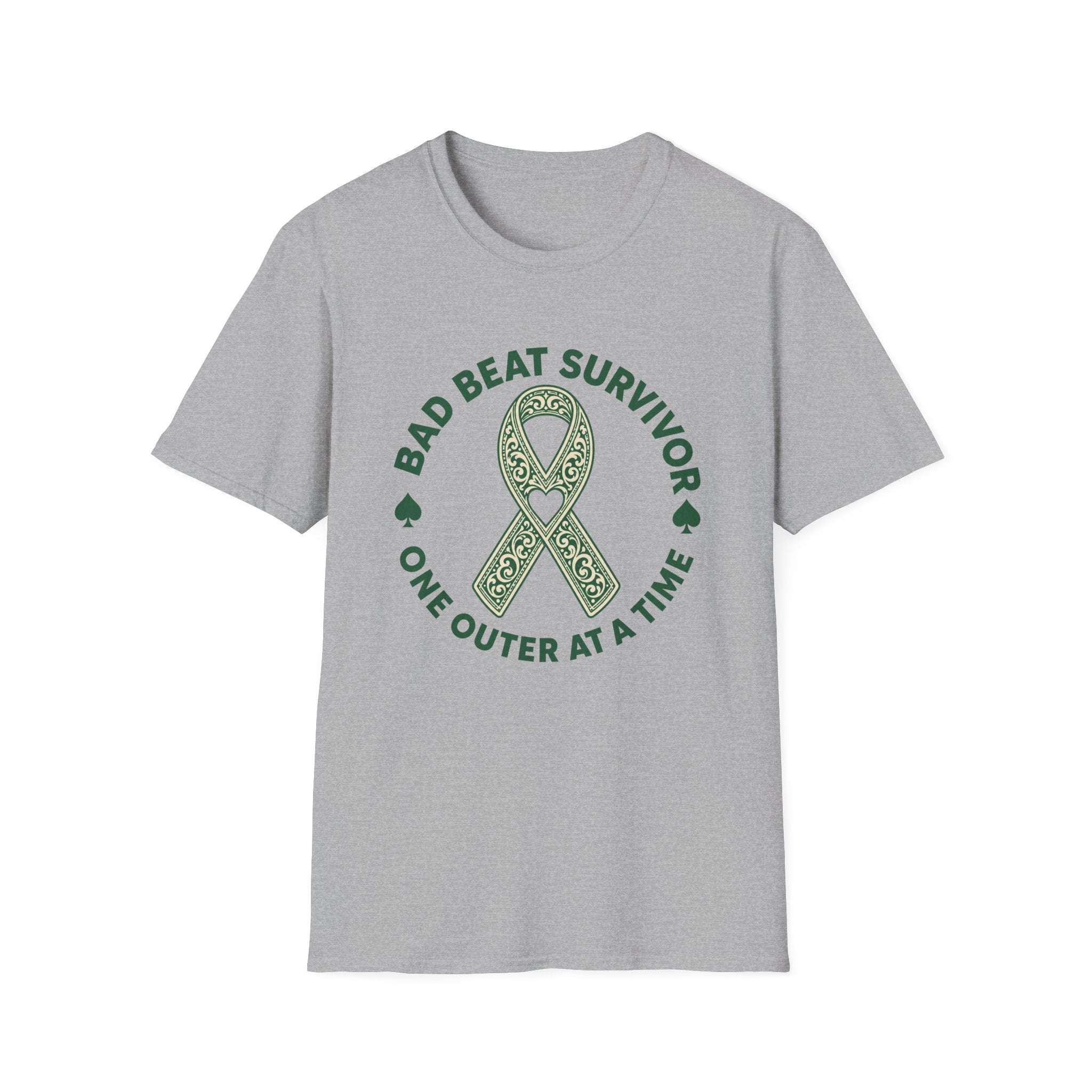 Bad Beat Survivor Ribbon T-Shirt