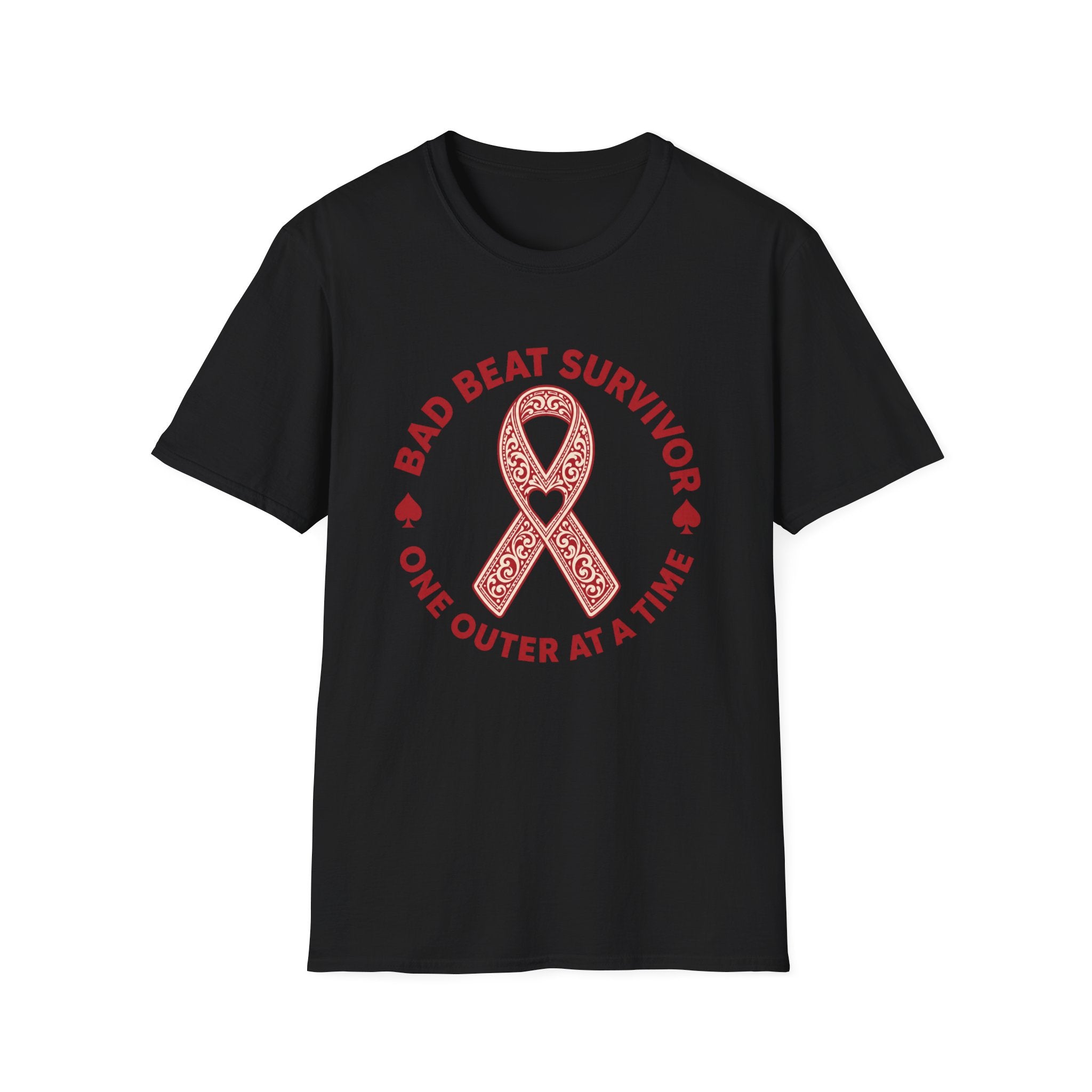 Bad Beat Survivor Ribbon T-Shirt