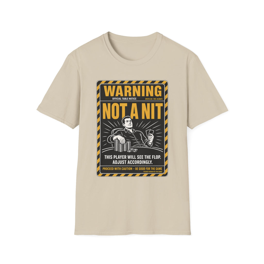 Warning Not A Nit T-Shirt