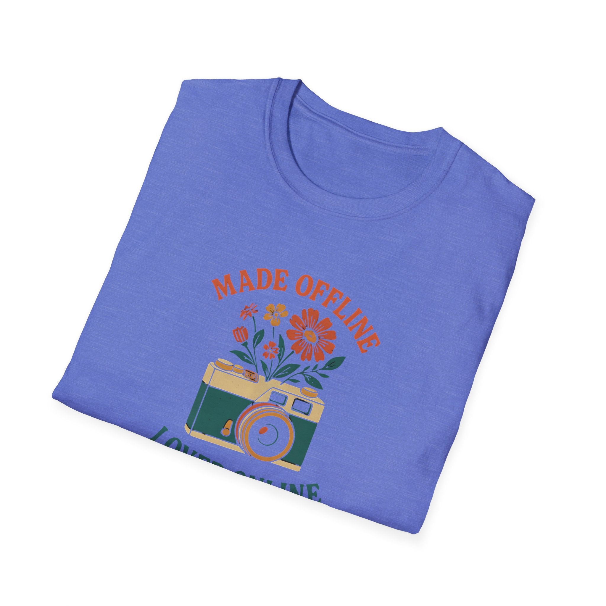 Camera with Flowers T-Shirt