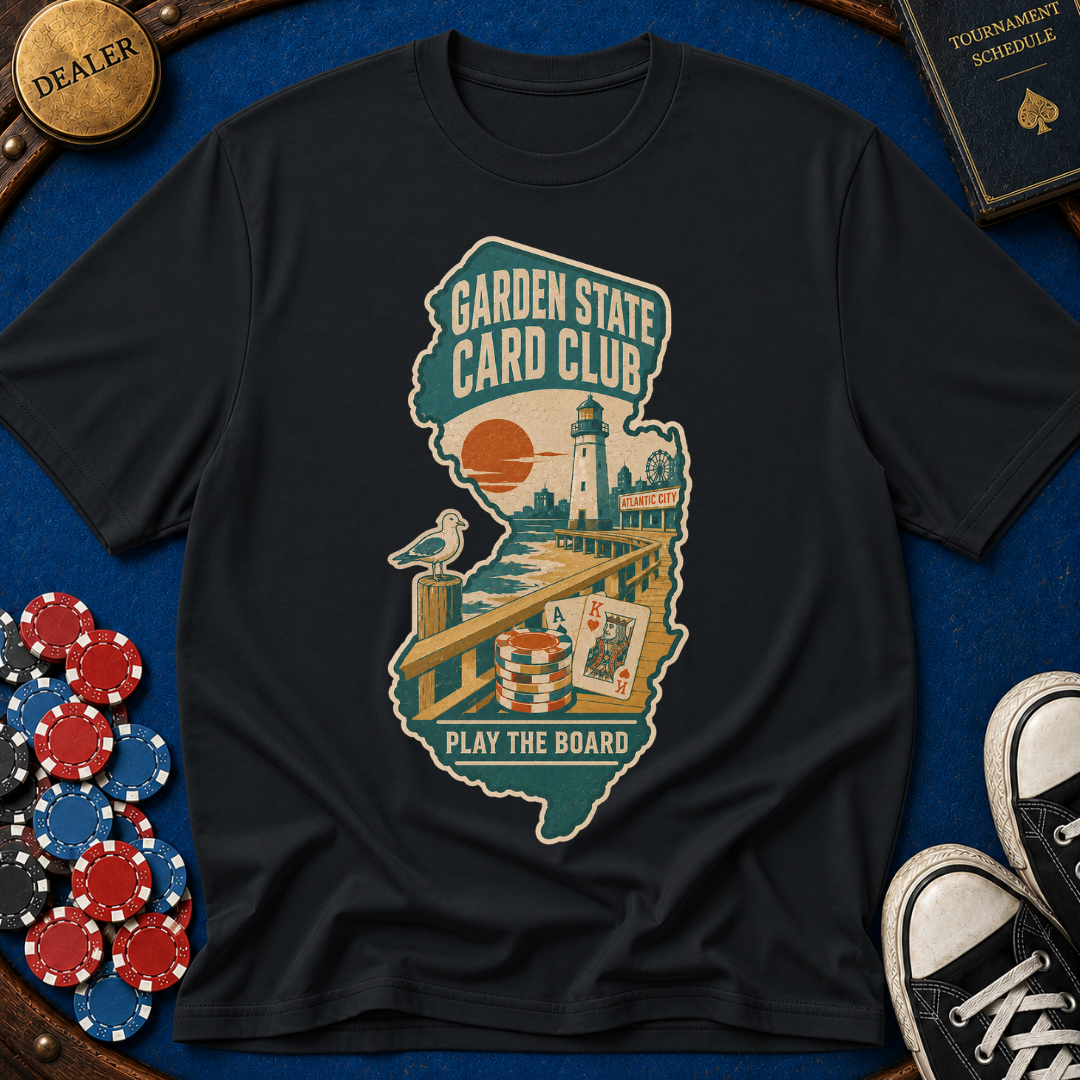 New Jersey Garden State Card Club T-Shirt