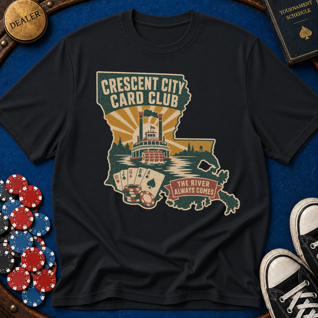Louisiana Crescent City Card Club T-Shirt