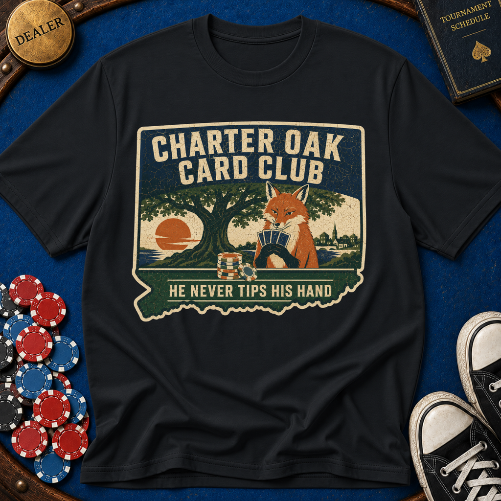 Connecticut Charter Oak Card Club T-Shirt