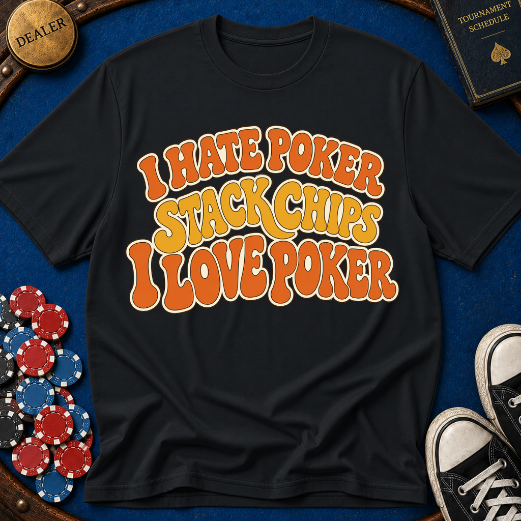 I Hate Poker/I Love Poker T-Shirt