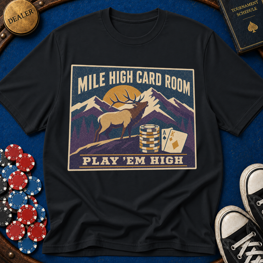 Colorado Mile High Card Room T-Shirt