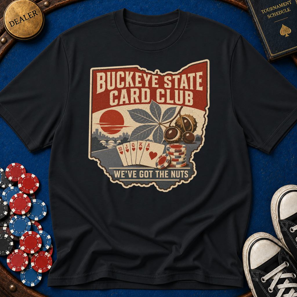 Ohio Buckeye State Card Club T-Shirt