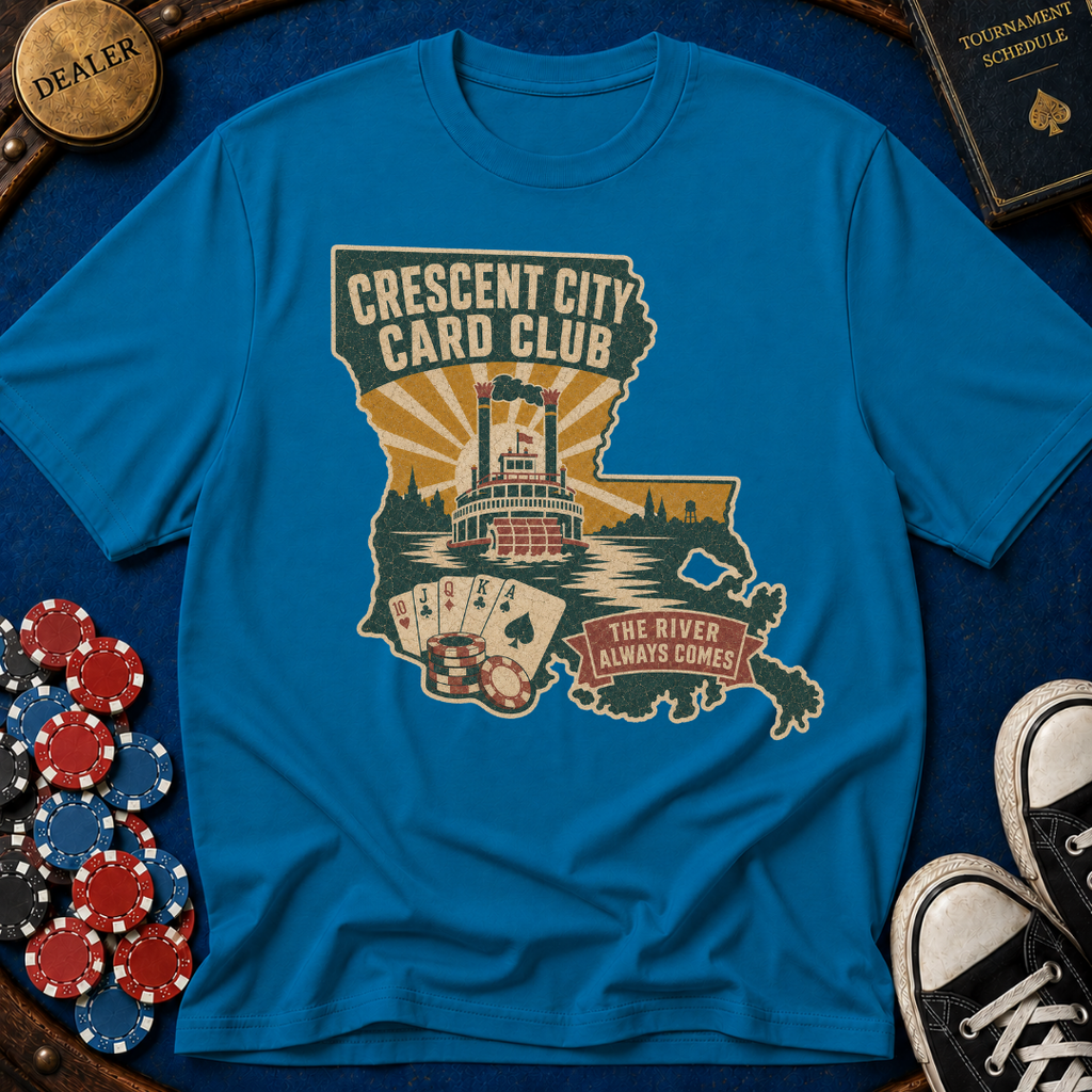 Louisiana Crescent City Card Club T-Shirt