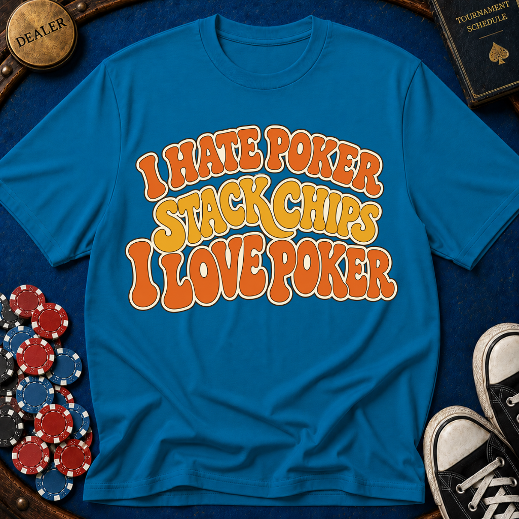 I Hate Poker/I Love Poker T-Shirt