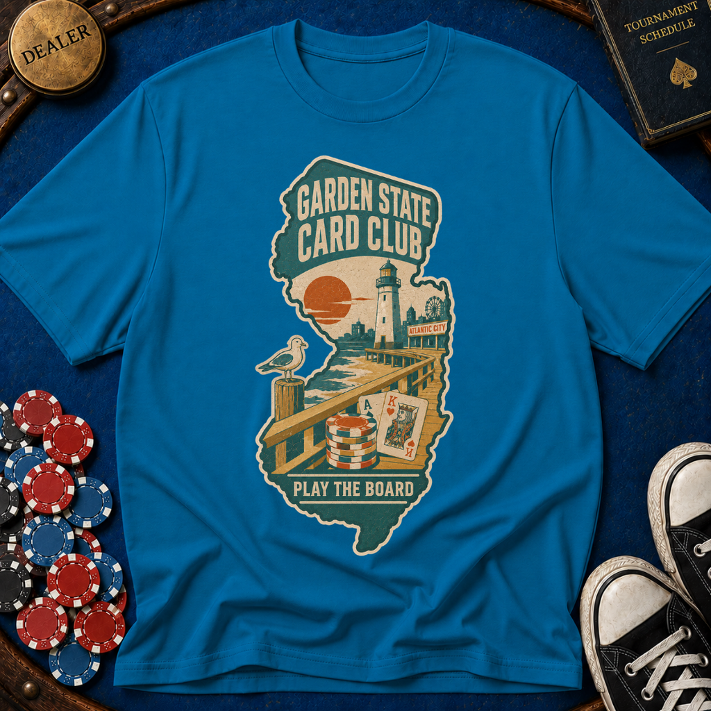 New Jersey Garden State Card Club T-Shirt